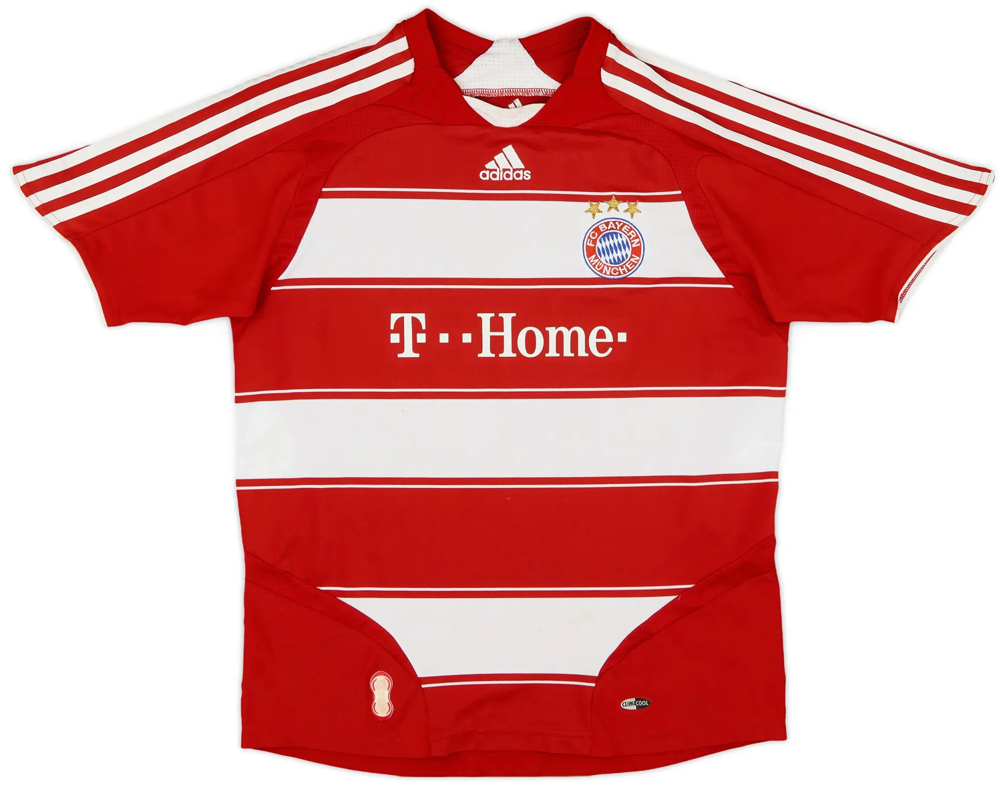 adidas 2007-08 Bayern Munich Home Shirt - 6/10 - (M.Boys)