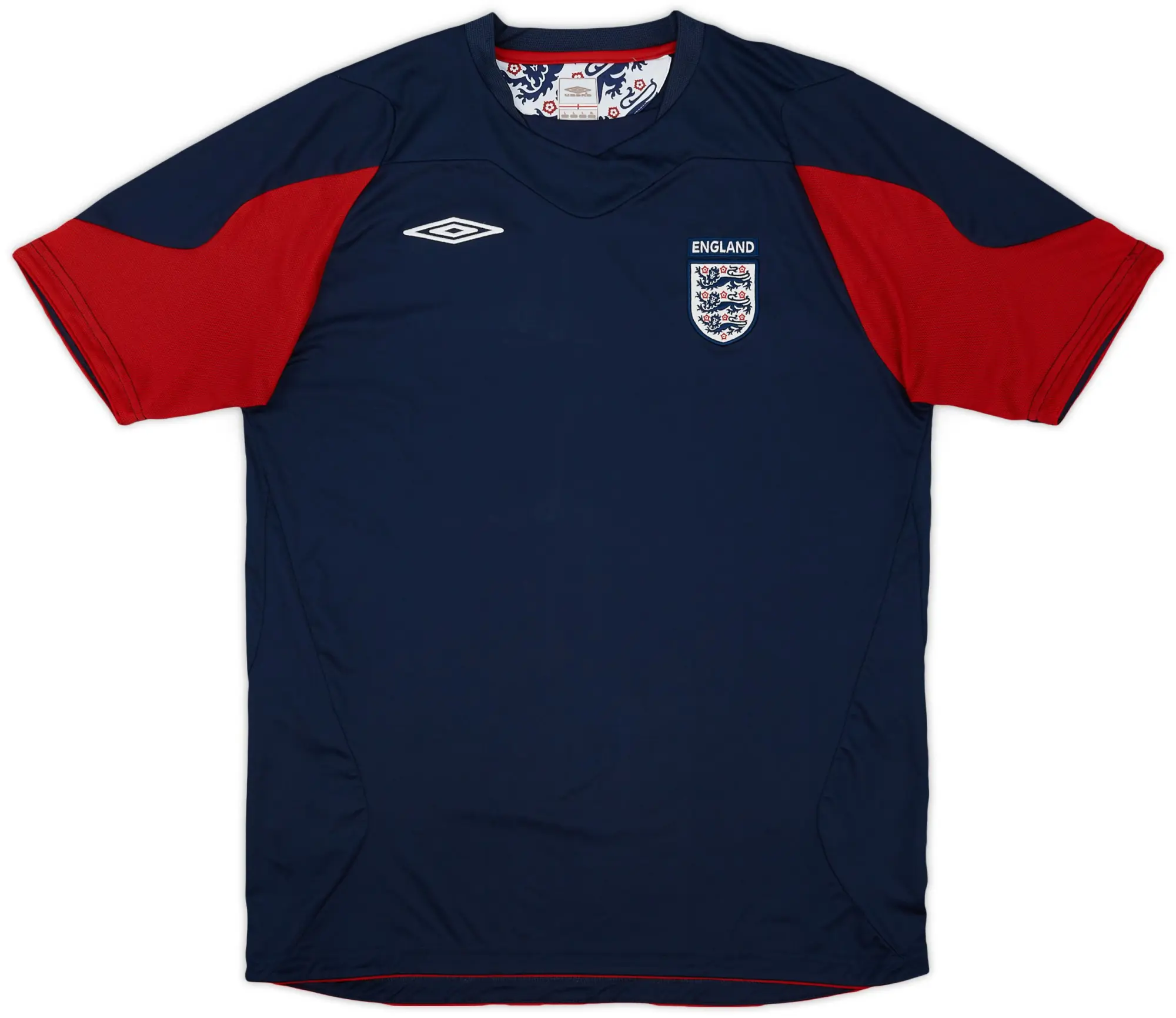 2006-07 England Umbro Training Shirt - 8/10 - (L)