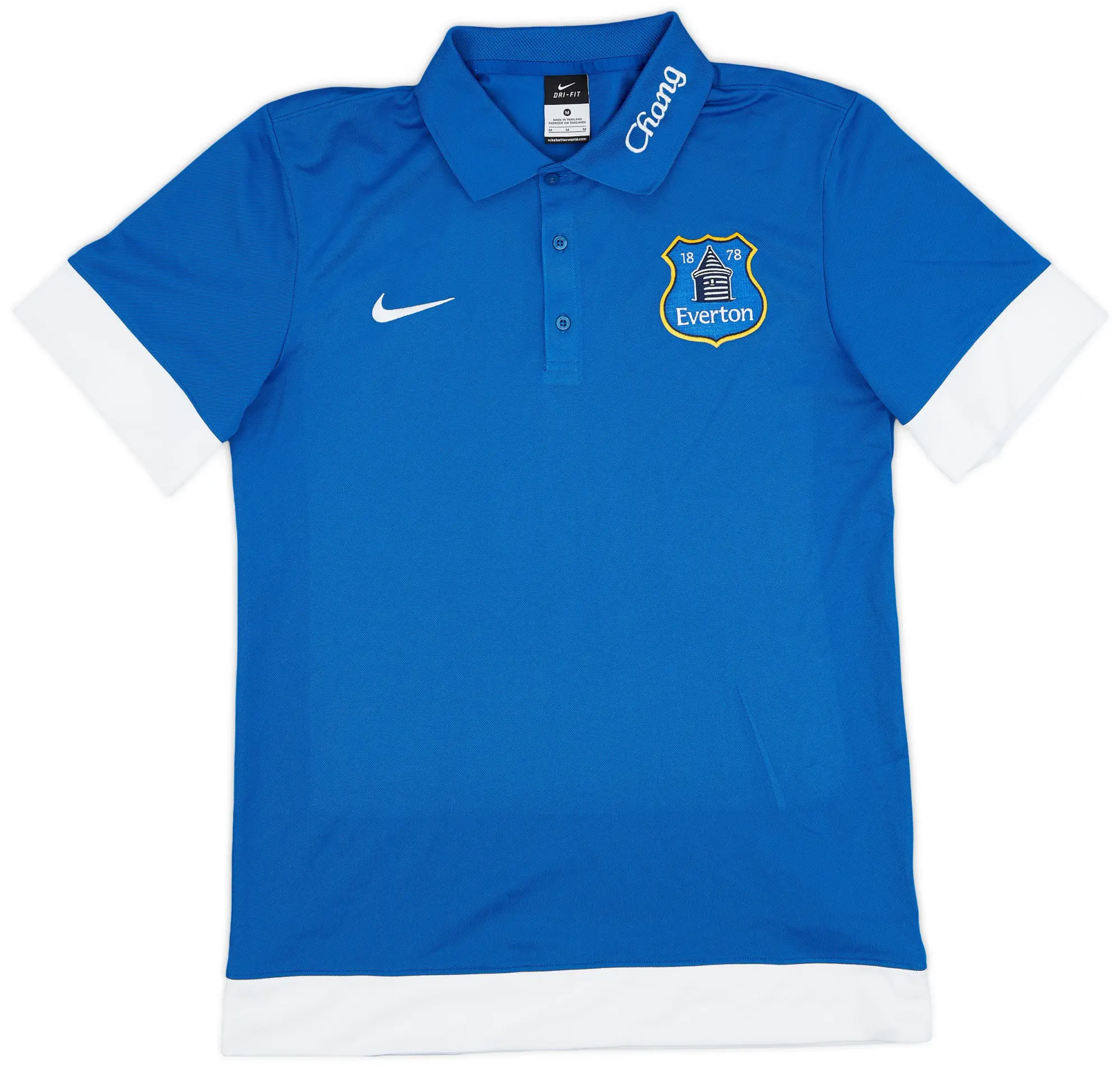 2013-14 Everton Nike Polo Shirt - 9/10 - (M)