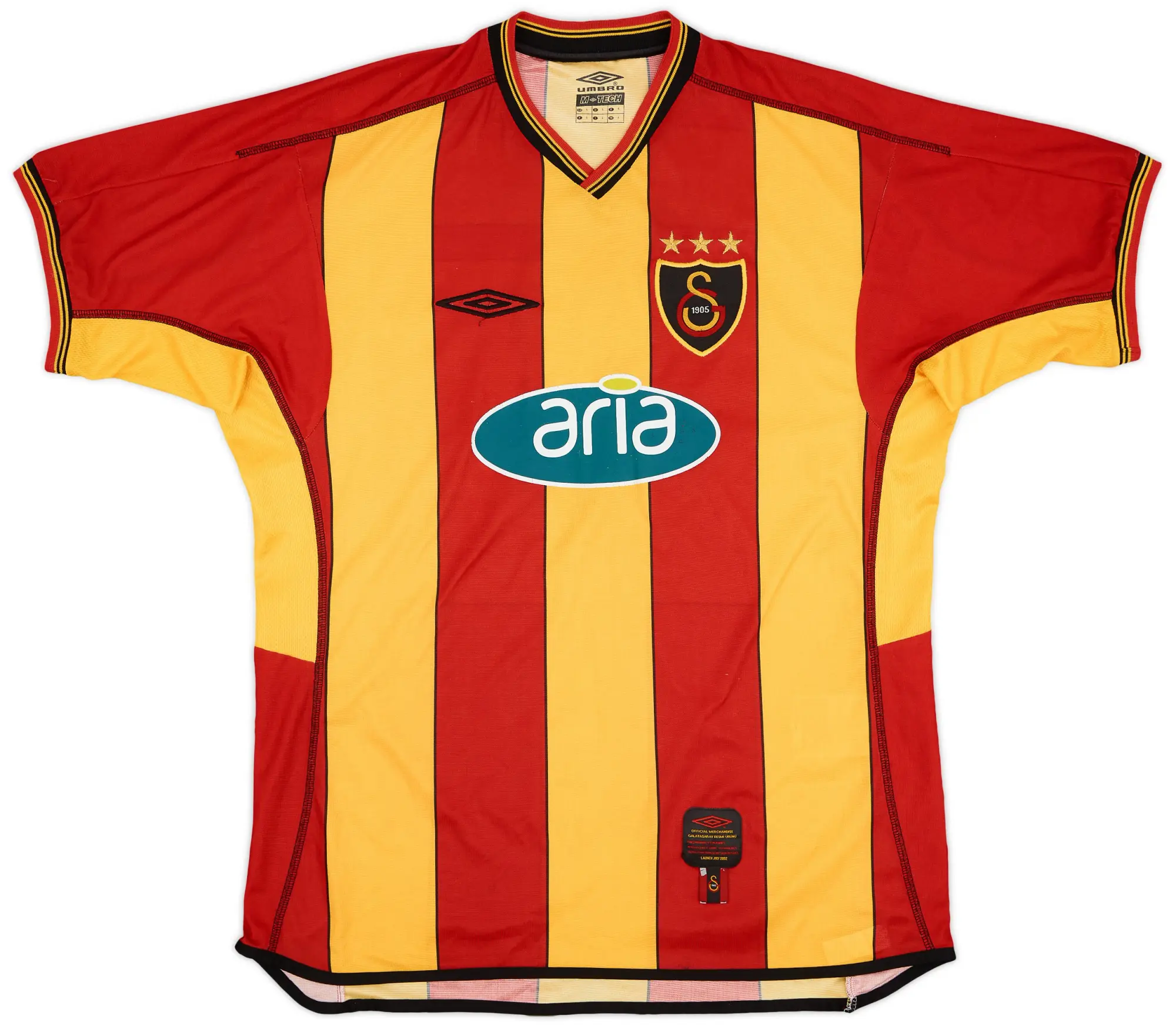 Umbro 2002-03 Galatasaray Home Shirt - 6/10 - (L)