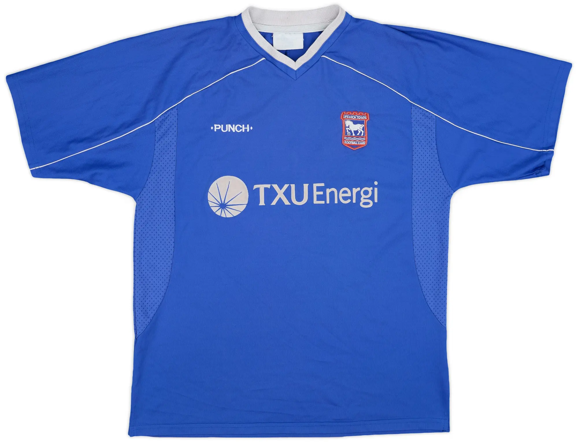 2001-02 Ipswich Home Shirt - 9/10 - (L)