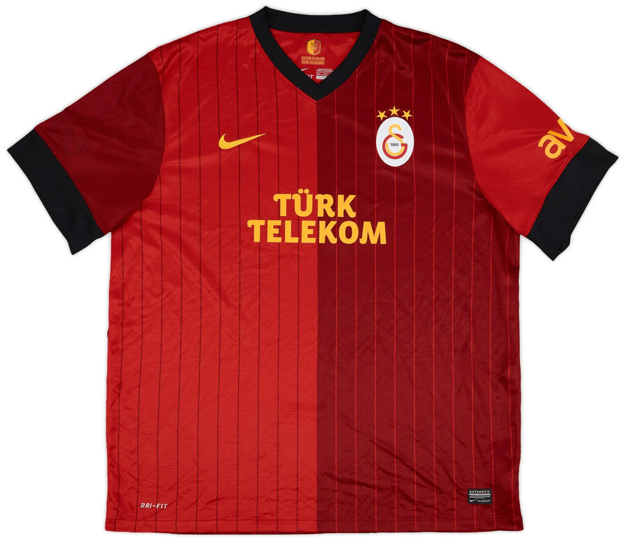 Nike 2012-13 Galatasaray Third Shirt - 8/10 - (XXL)