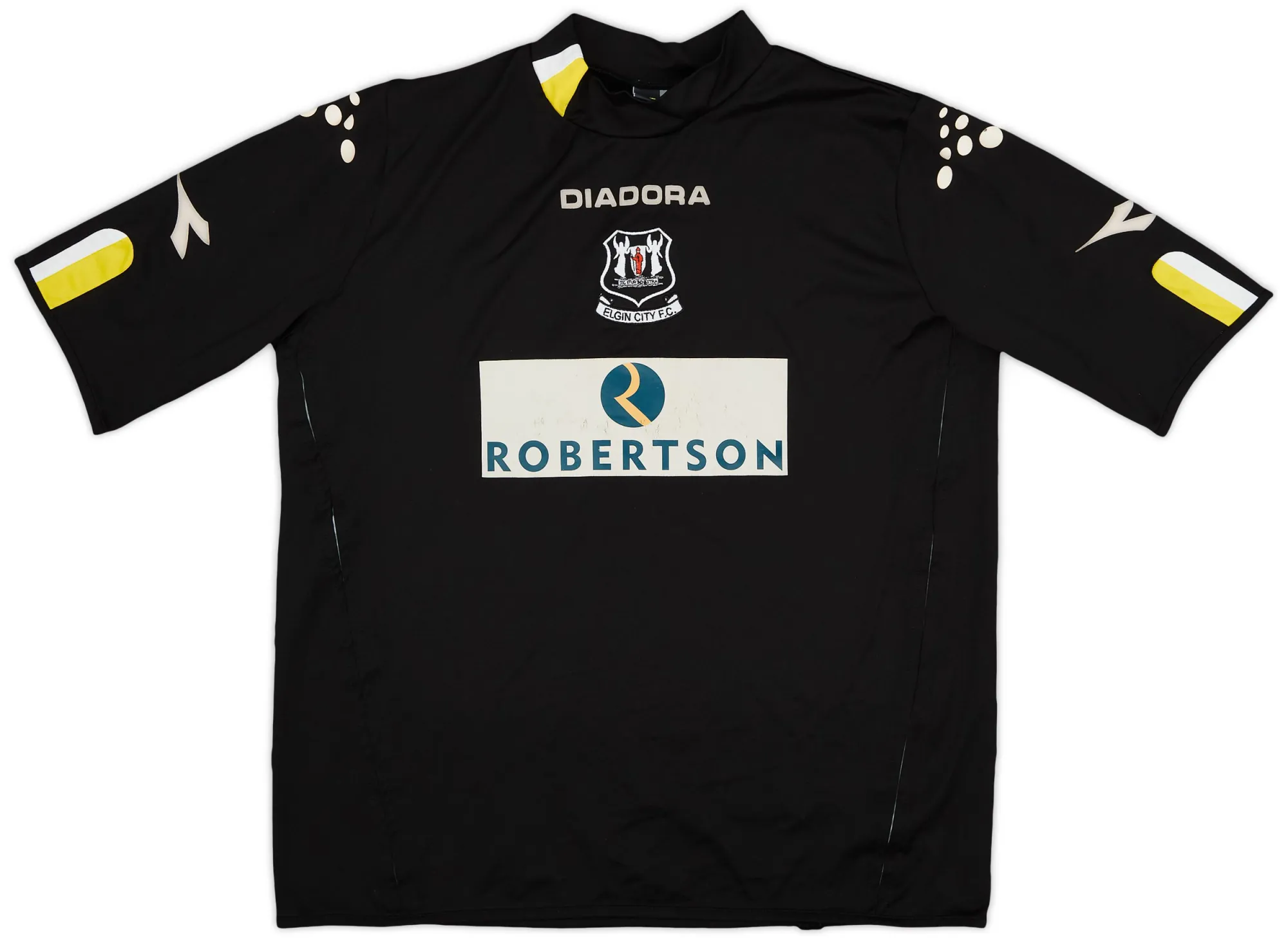 Diadora Elgin City Mens SS Third Shirt 2006/07