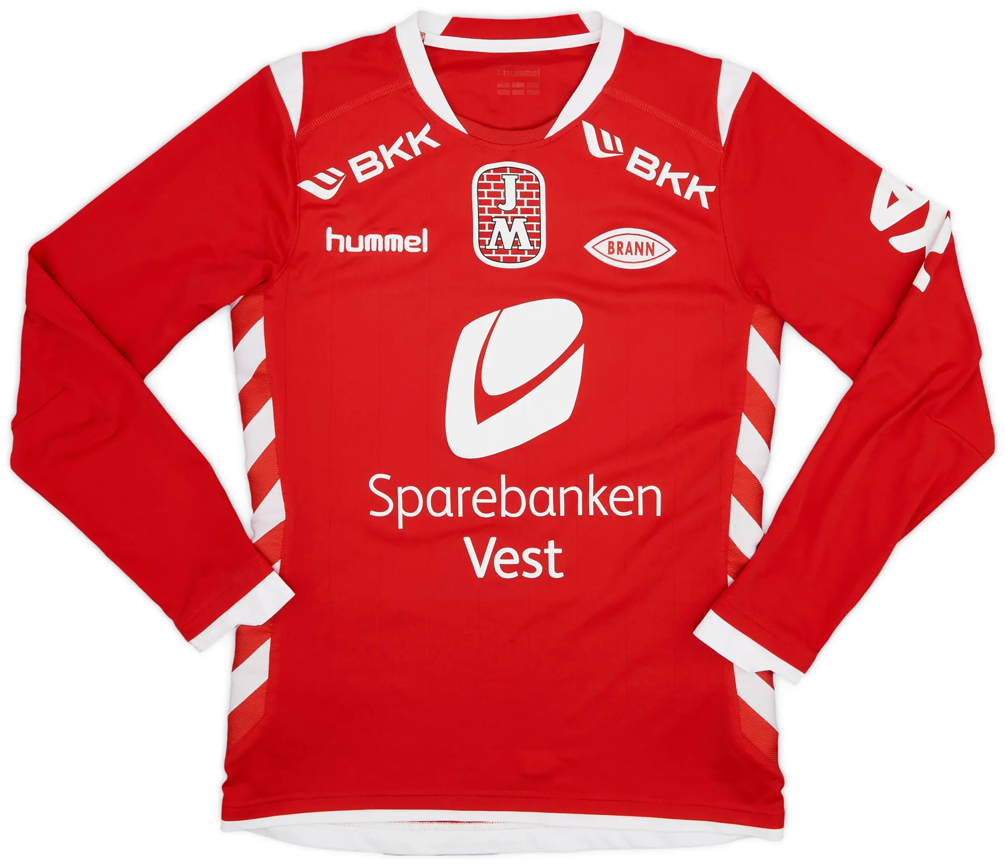 Hummel 2012-13 Brann Home L/S Shirt #9 - 8/10 - (S)