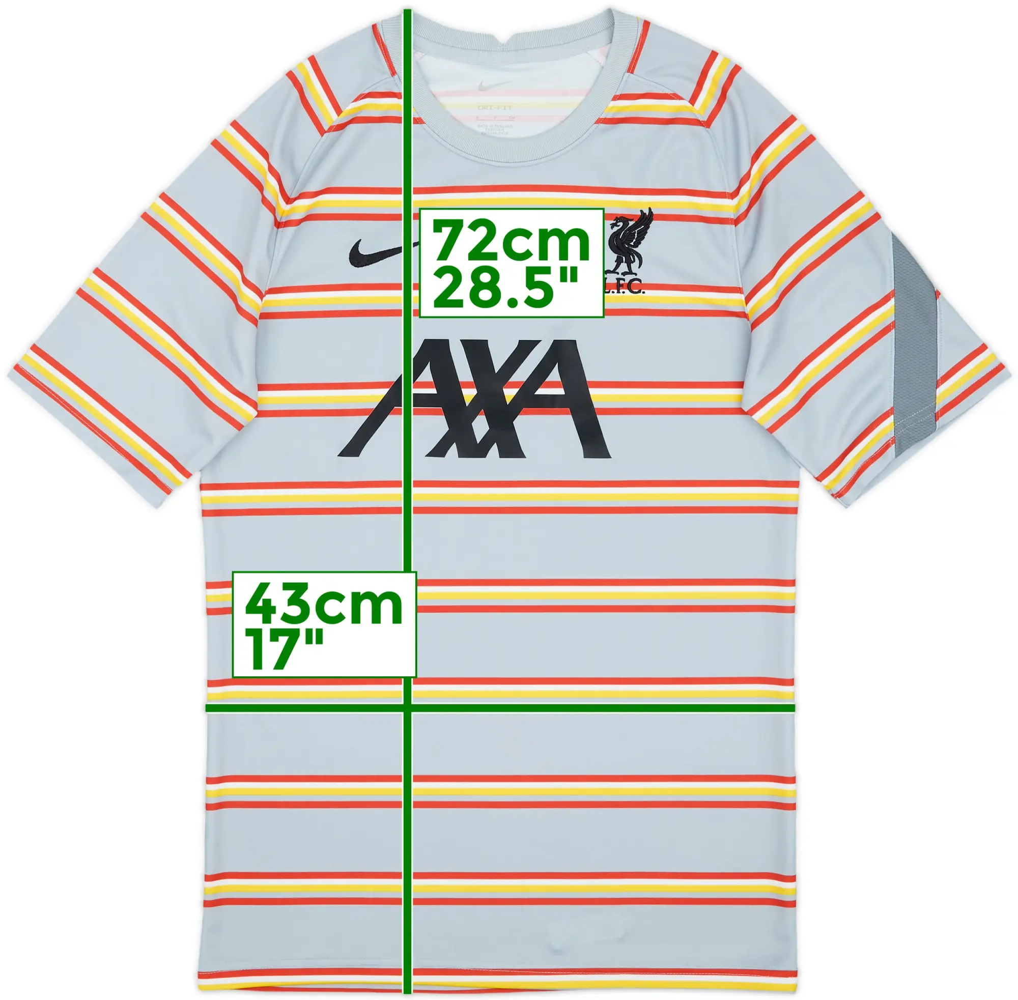2021-22 Liverpool Nike Training Shirt - 9/10 - (S)