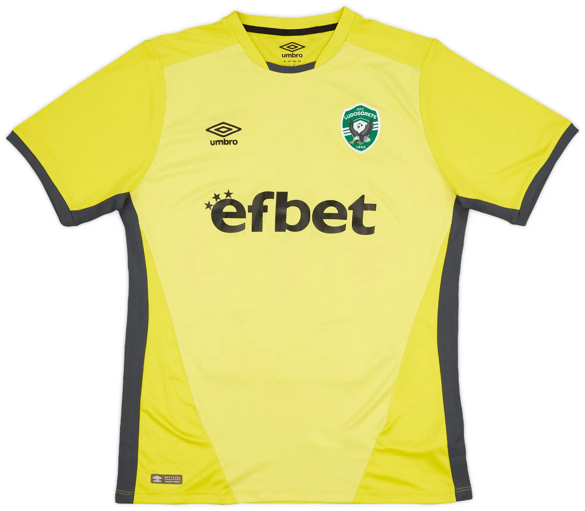 Umbro 2018-19 Ludogorets Razgrad GK S/S Shirt #1 - 7/10 - (L)