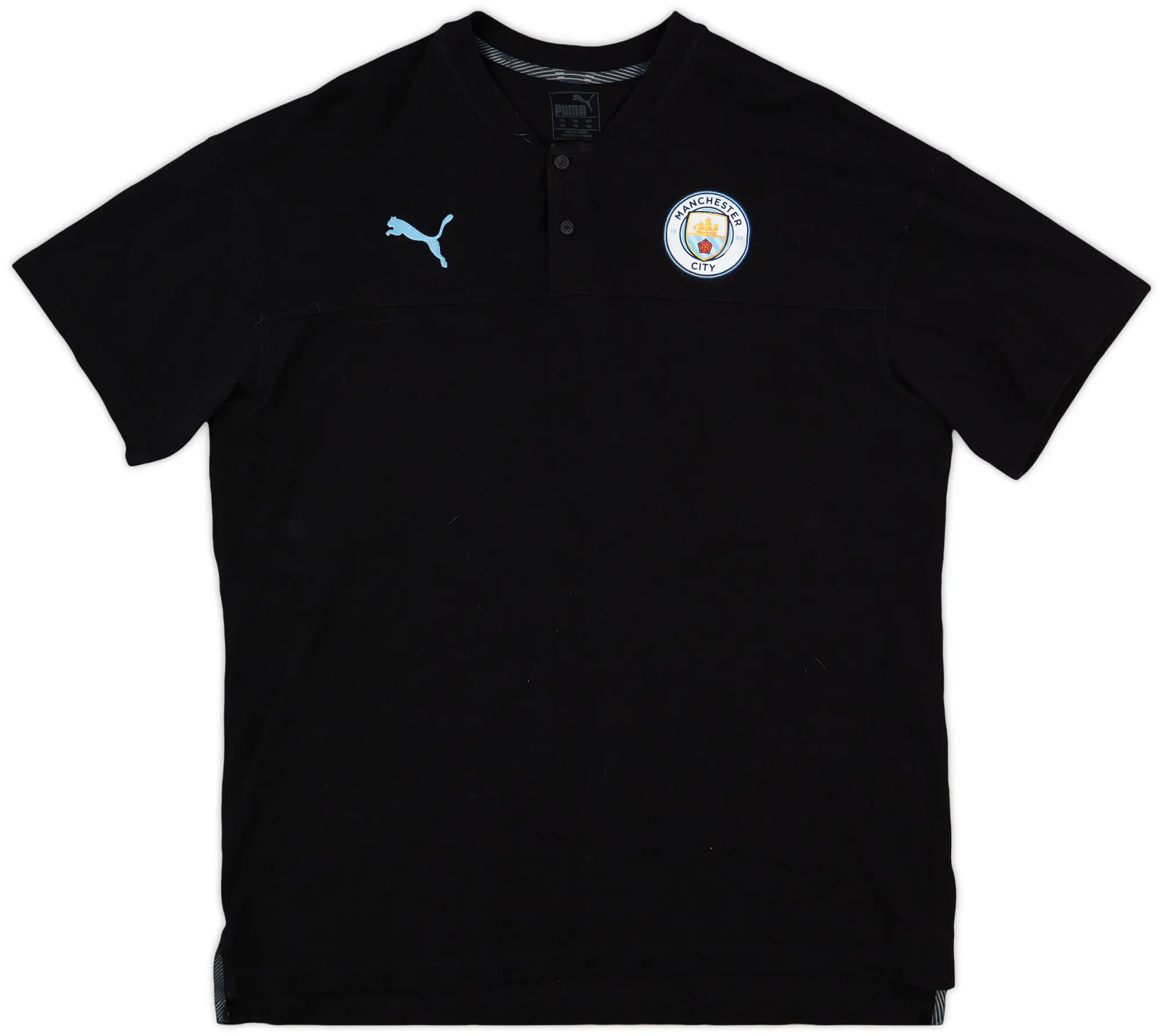 2019-20 Manchester City Puma Polo Shirt - 9/10 - (XXL)