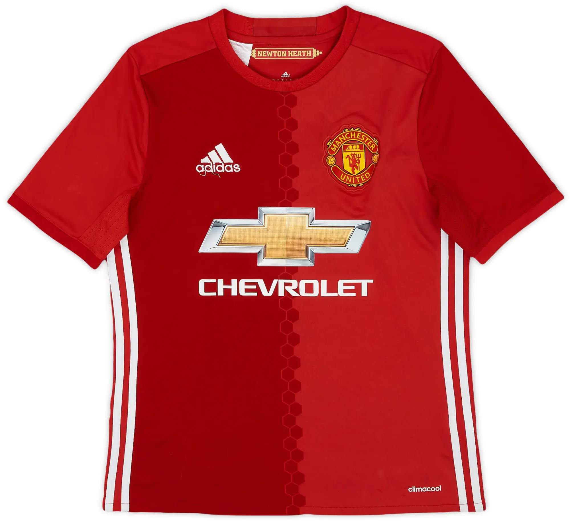 adidas 2016-17 Manchester United Home Shirt - 8/10 - (L.Boys)