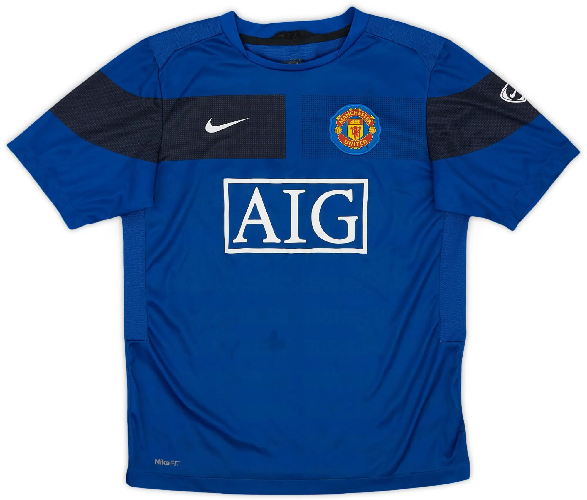 2009-10 Manchester United Nike Training Shirt - 7/10 - (L)