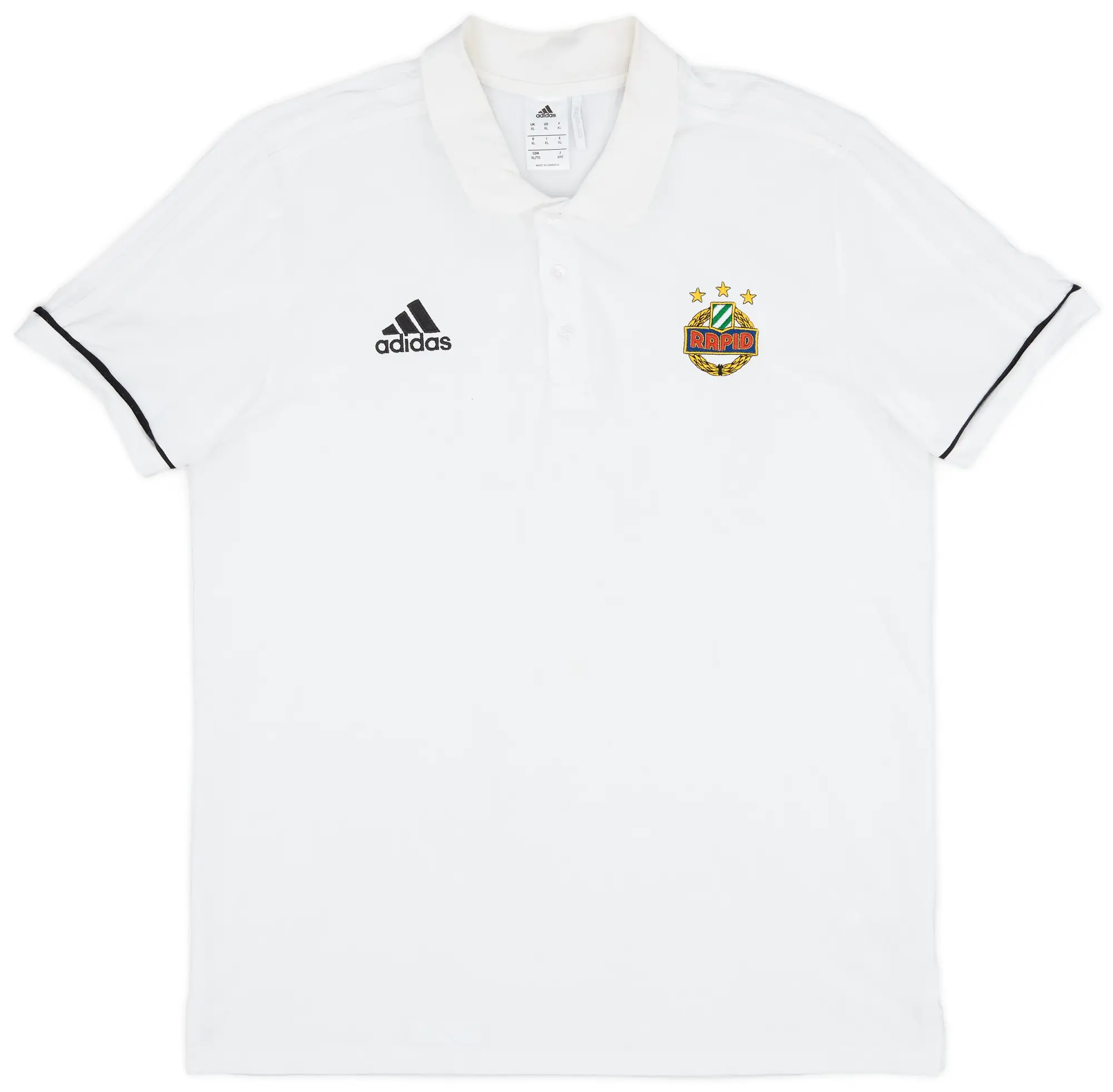 2016-17 Rapid Vienna adidas Polo Shirt - 7/10 - (XL)