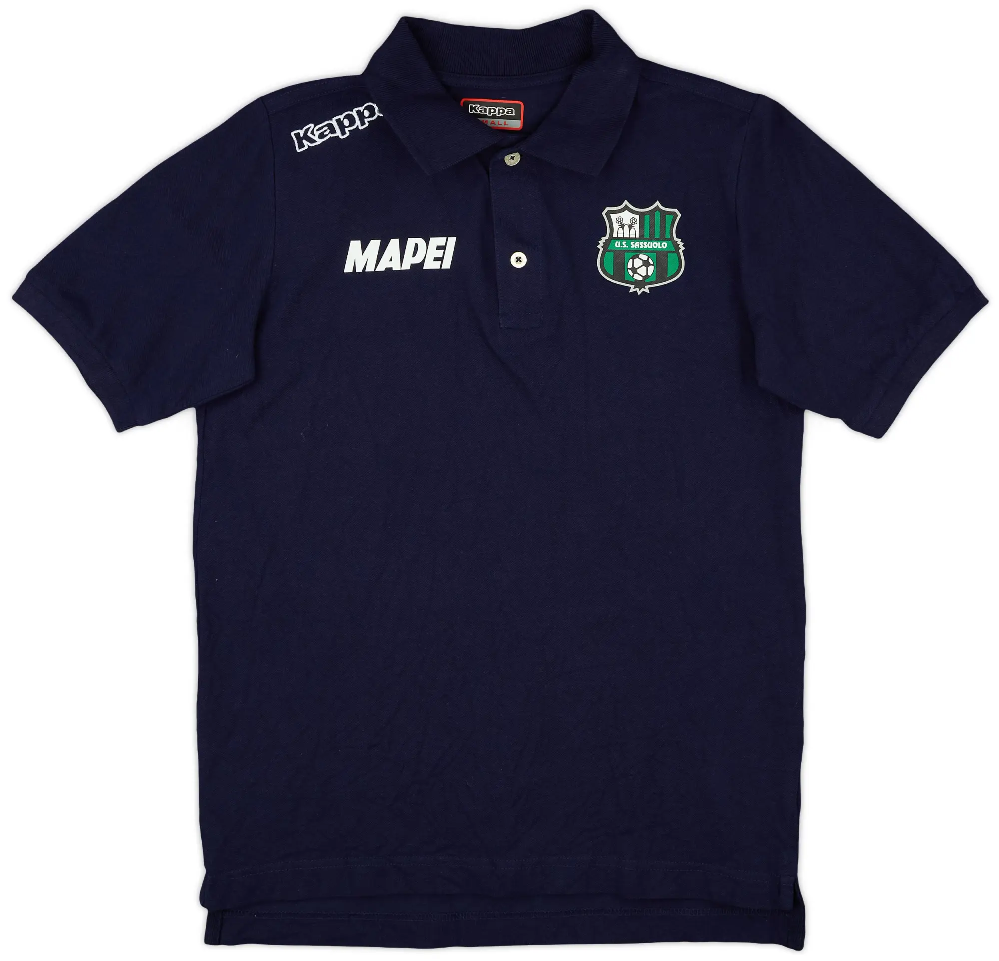 2018-19 Sassuolo Kappa Polo Shirt - 9/10 - (S)
