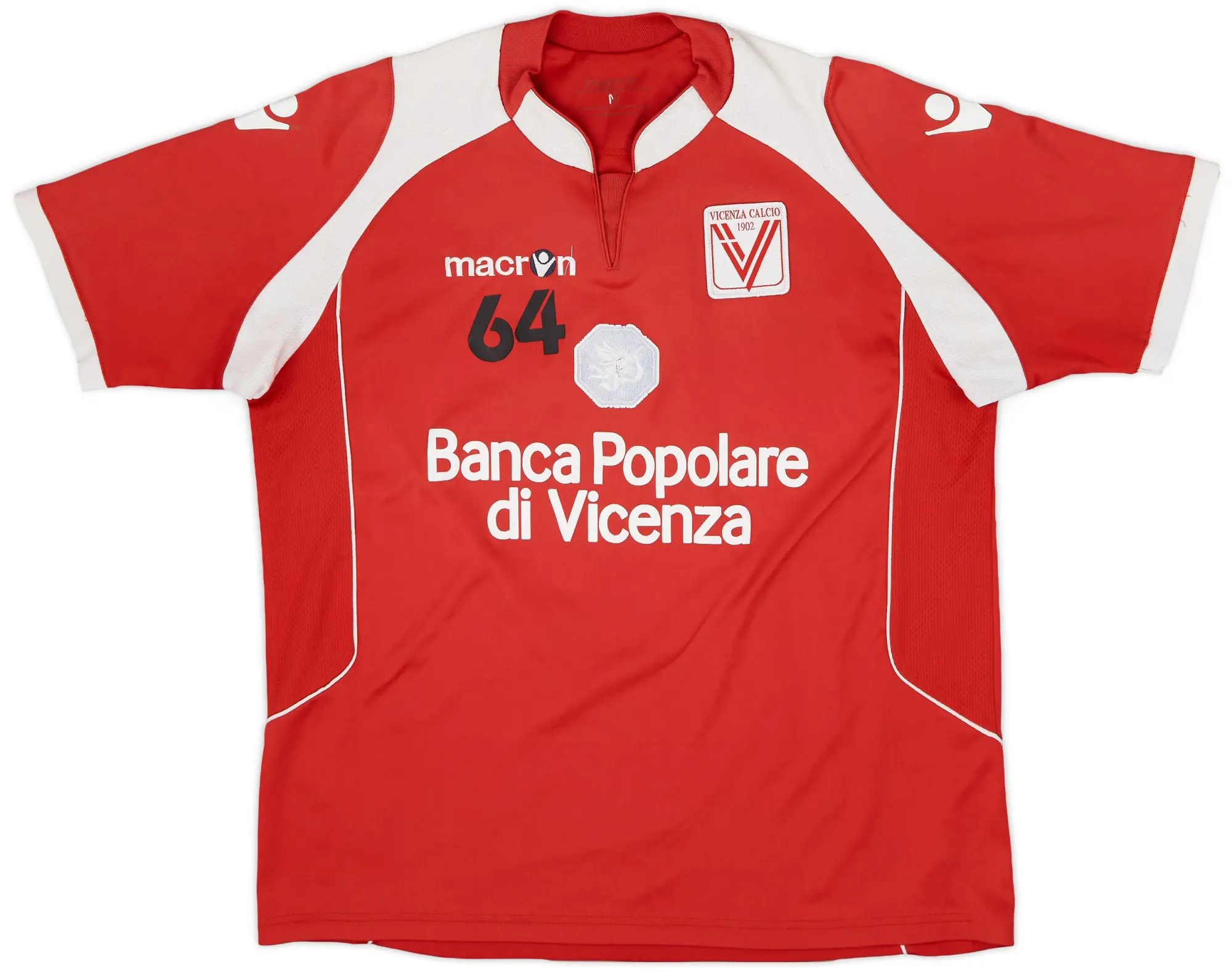 2012-13 Vicenza Player Issue Macron Training Shirt #64 - 5/10 - (M)