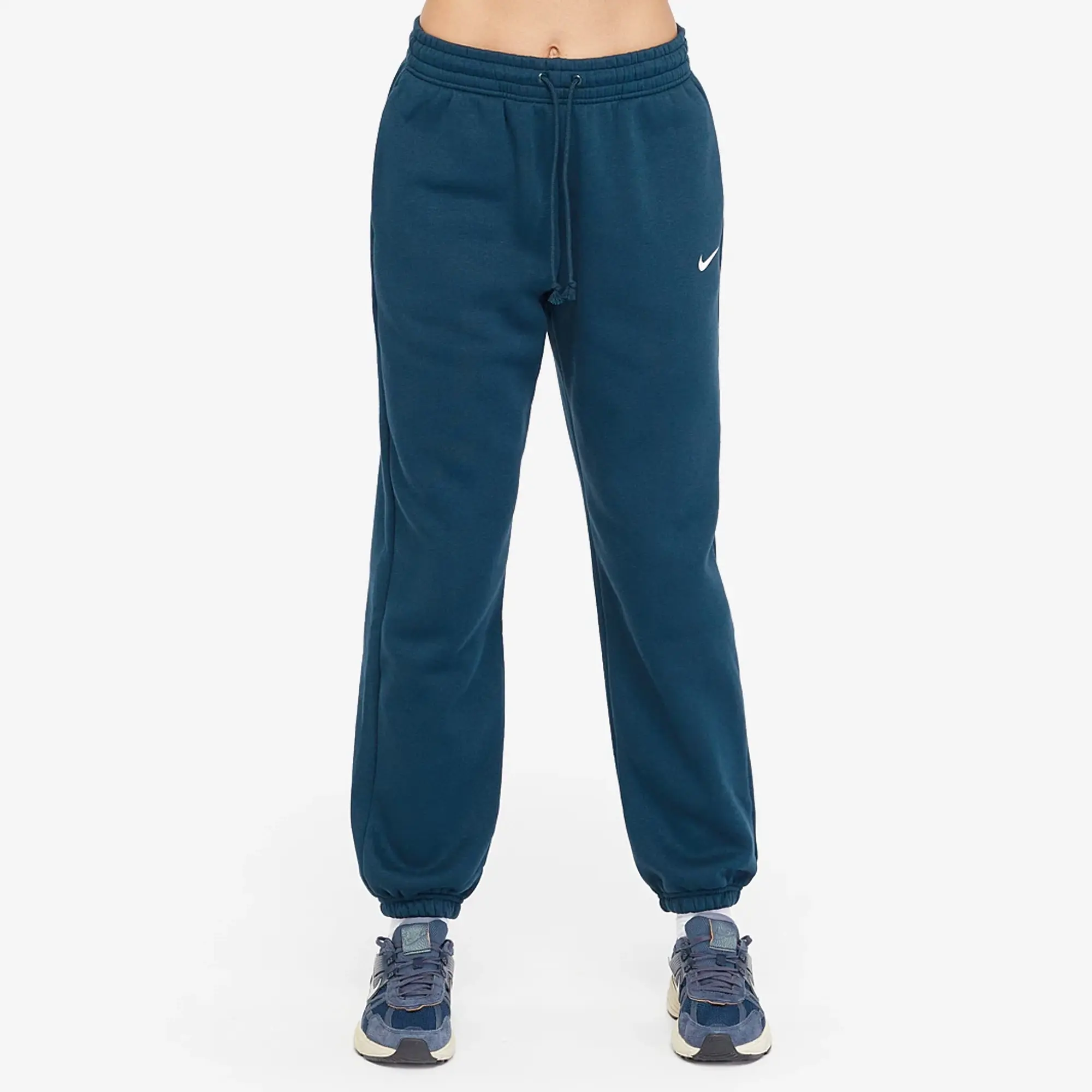 Nike Women's Sportswear Phoenix Fleece Oversized Sweatpants - Armory Navy/Sail - XS - Blue