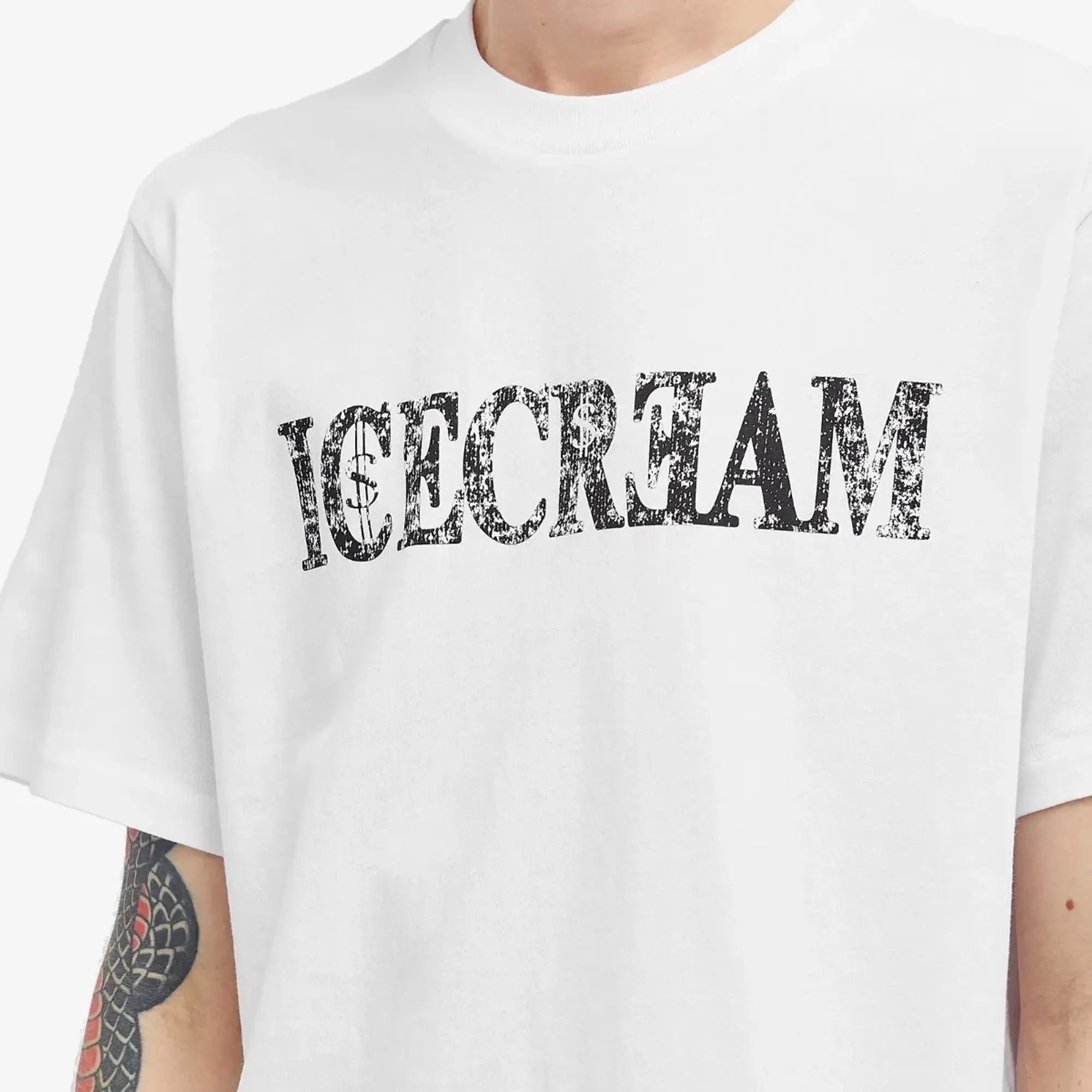 ICECREAM Men's ICECREAM Men's World Tour T-Shirt White
