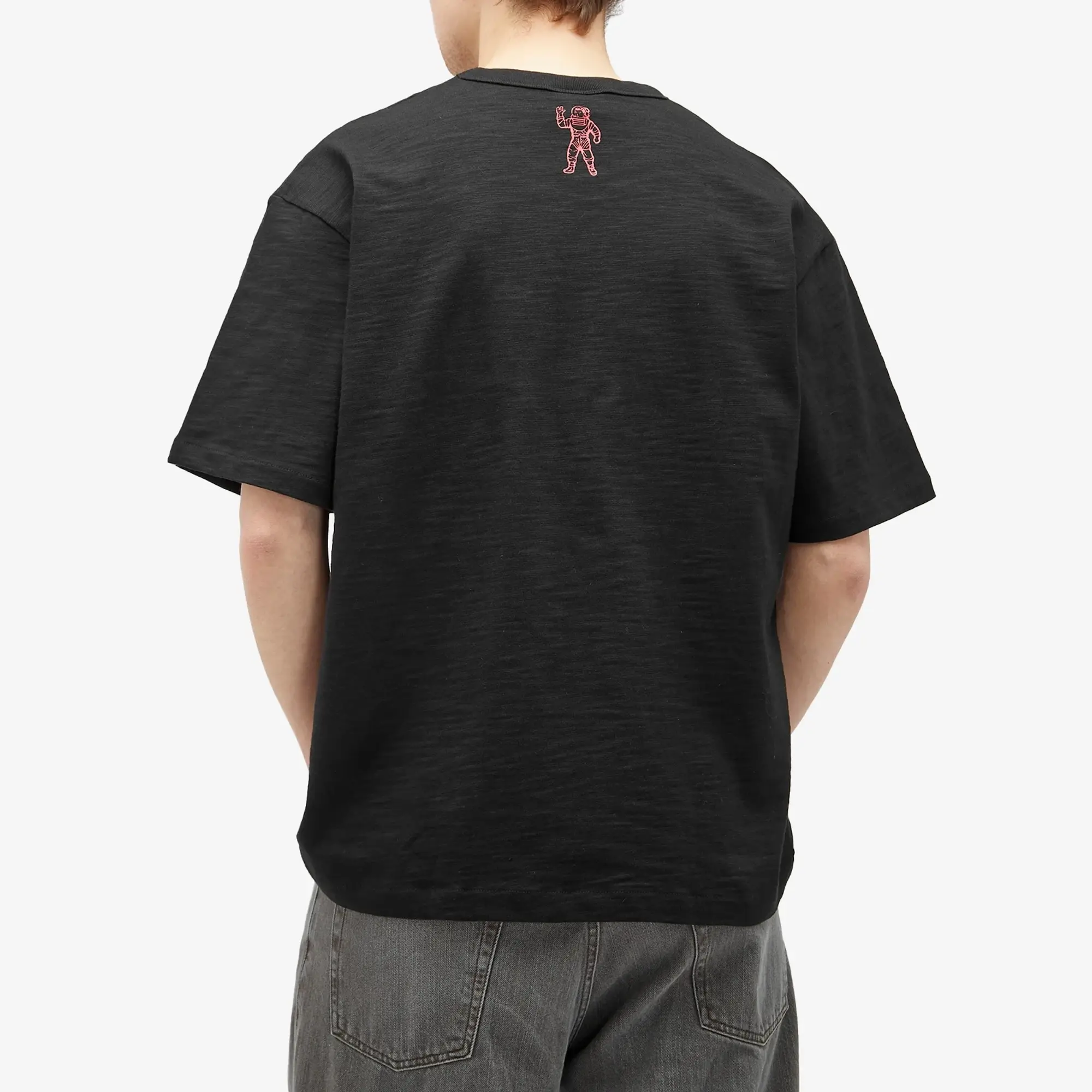Billionaire Boys Club Men's Duck Embroidered Straight Logo T-Shirt Black