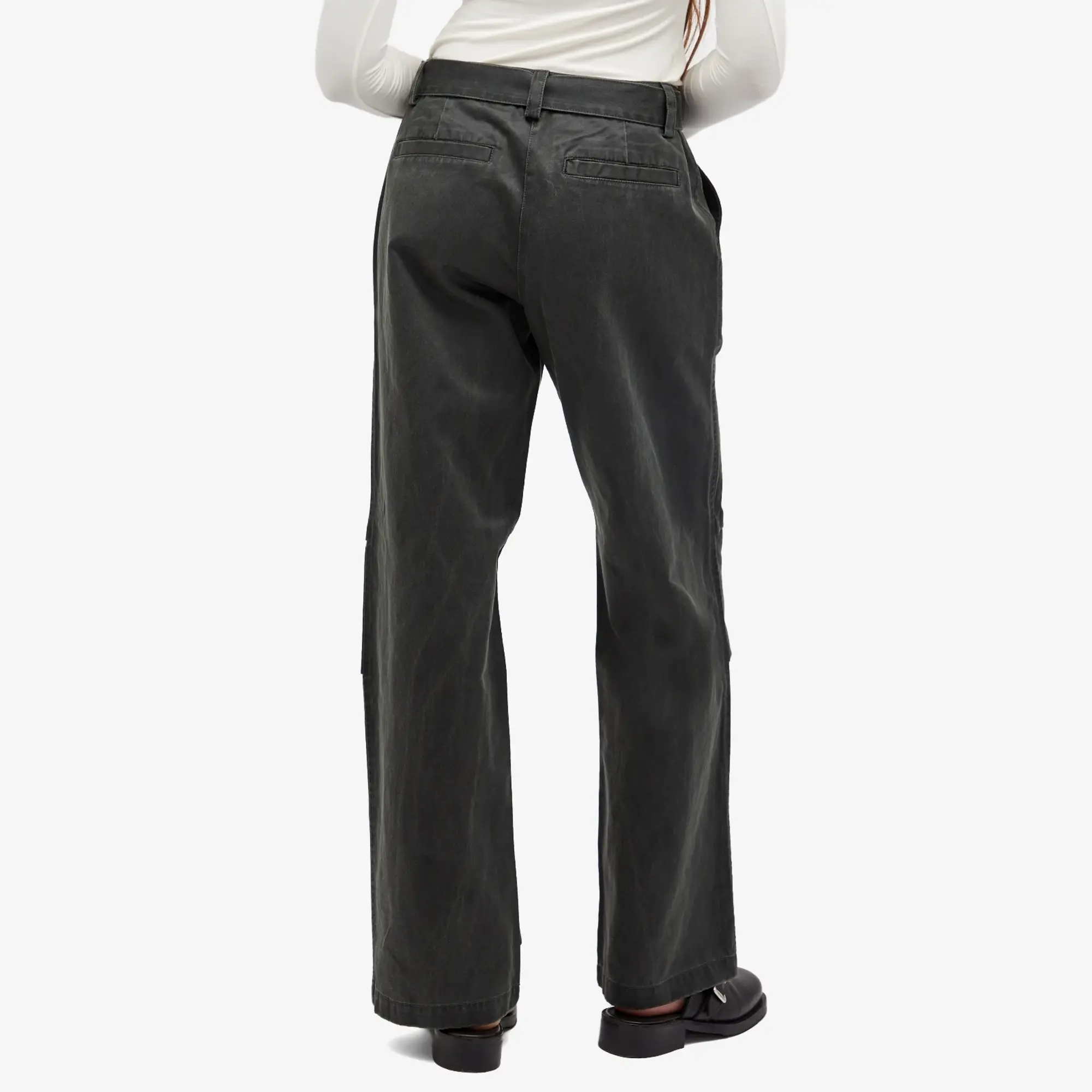 Holzweiler Women's Pepha Cargo Trouser Dark Green