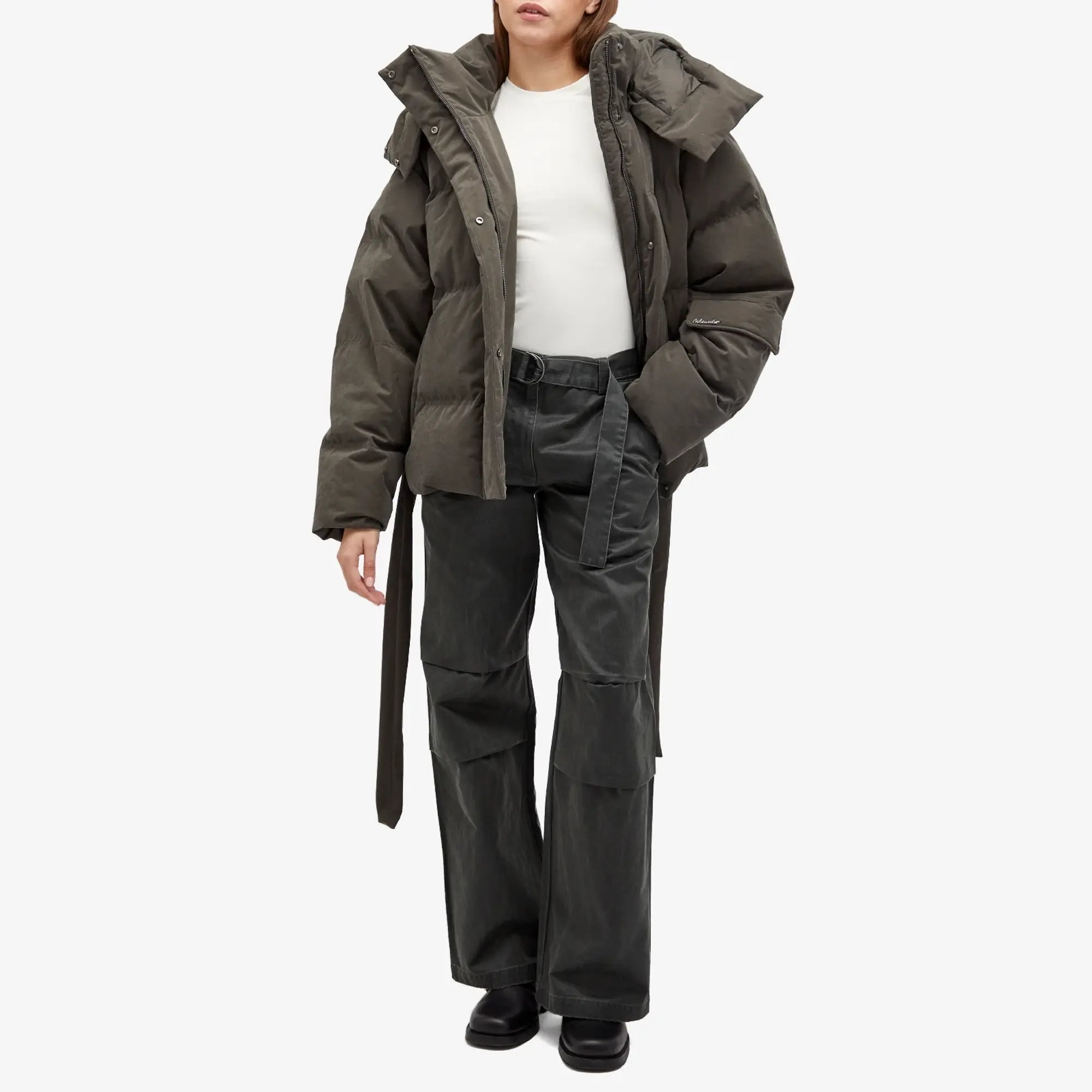 Holzweiler Women's Pepha Cargo Trouser Dark Green