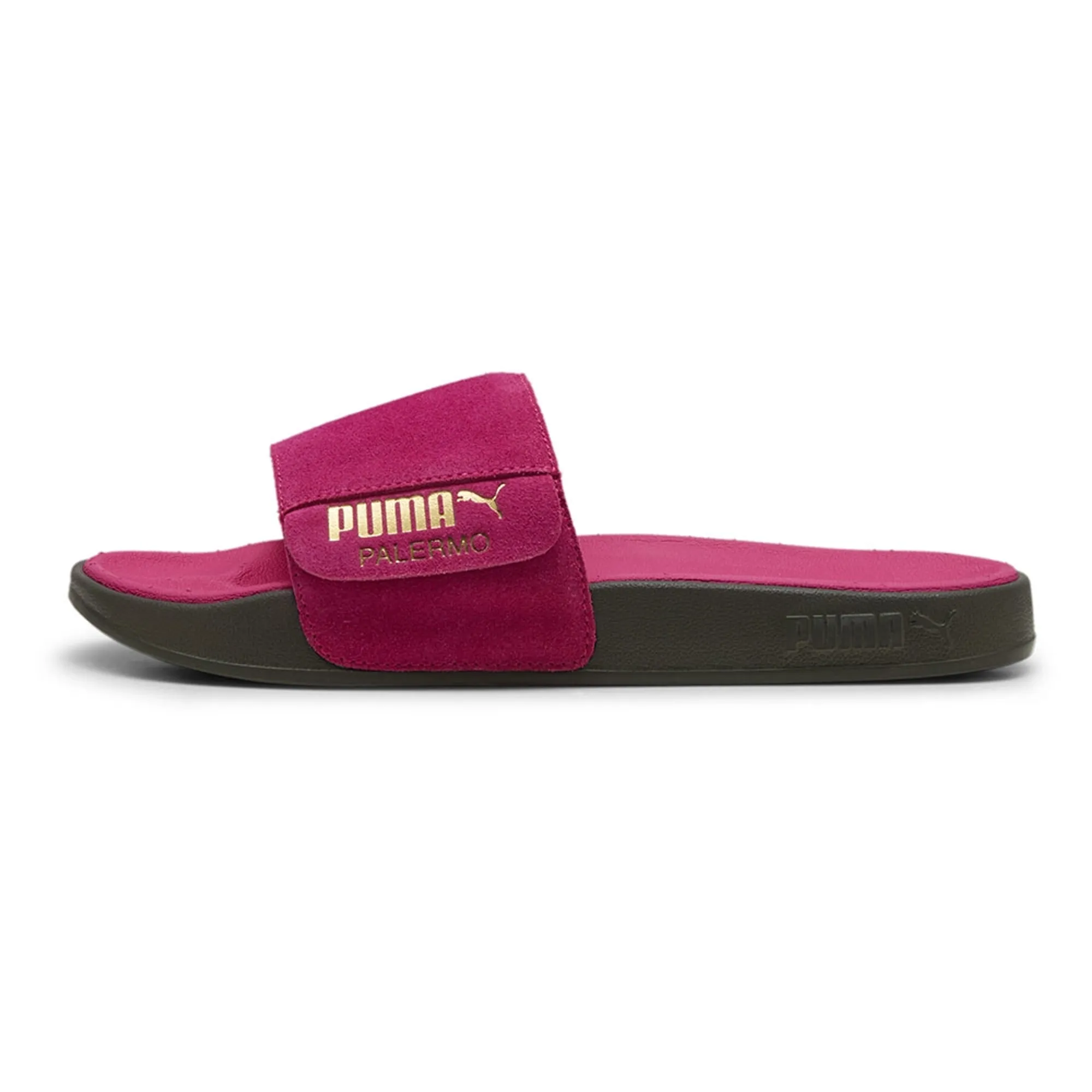 PUMA Leadcat 2.0 Palermo Foil Slide Sandalss Unisex, Pink/Gold/Gum 