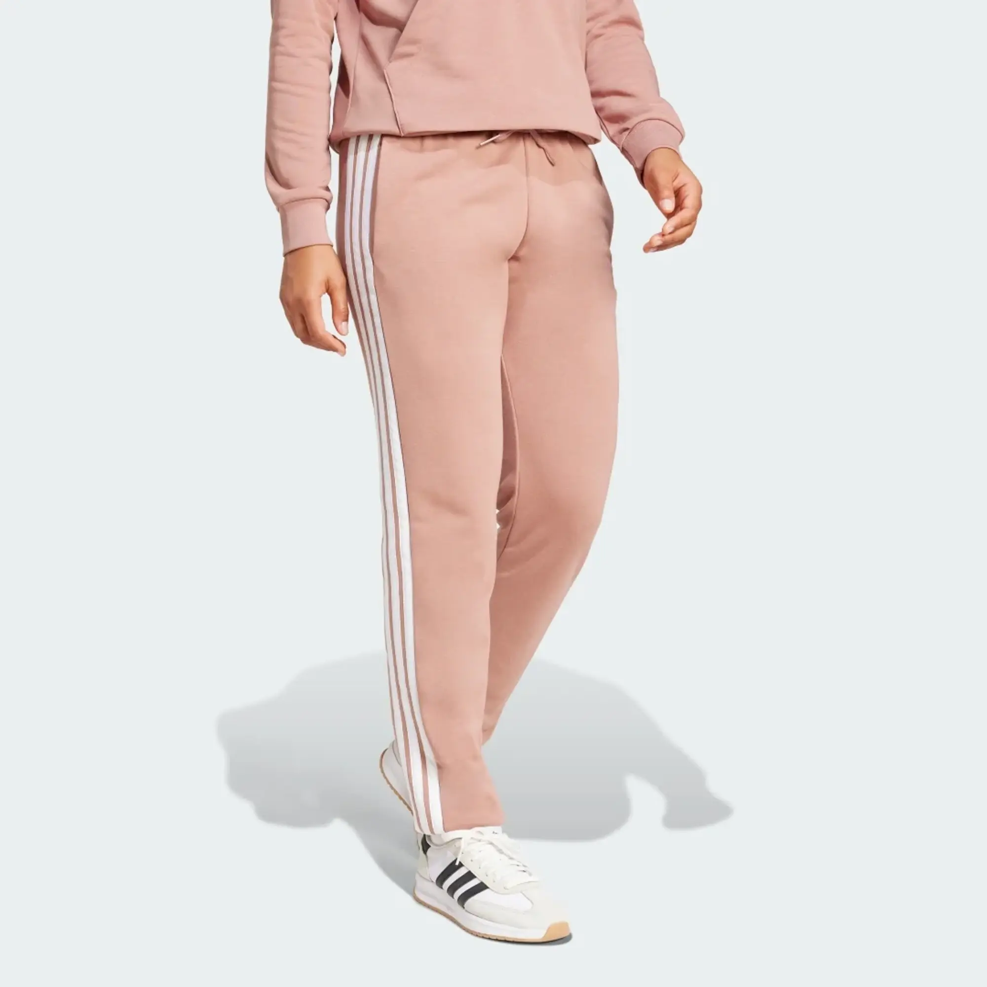 adidas Women Essentials 3 Stripes French Terry Cuffed Pants