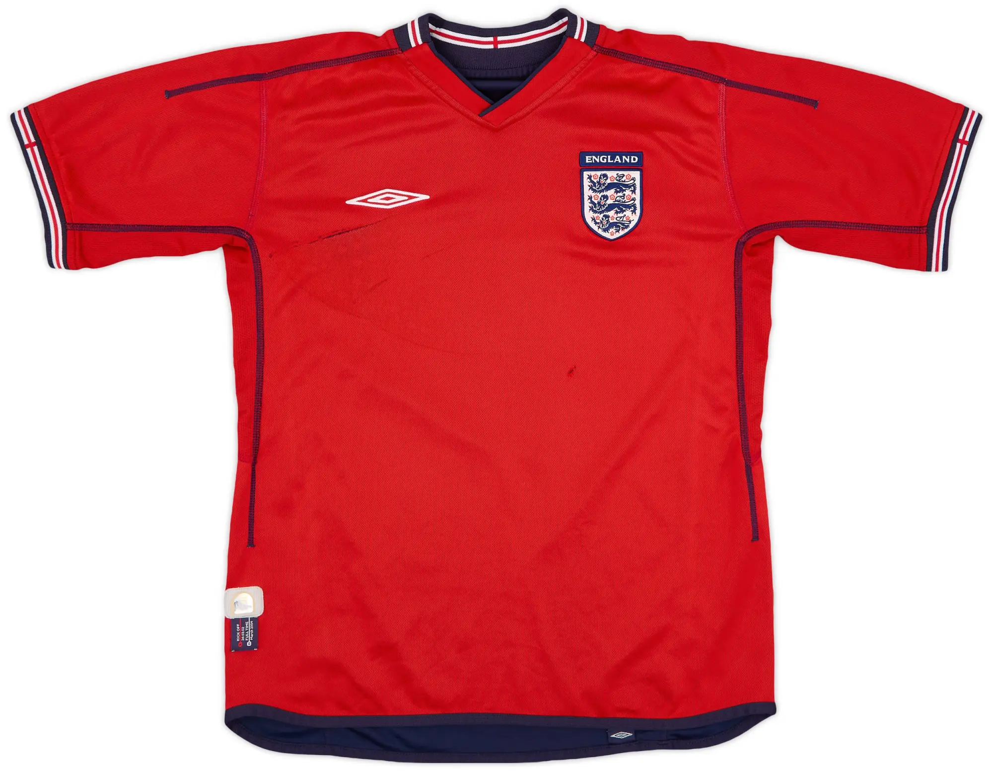 Umbro 2002-04 England Away Shirt - 5/10 - (M)