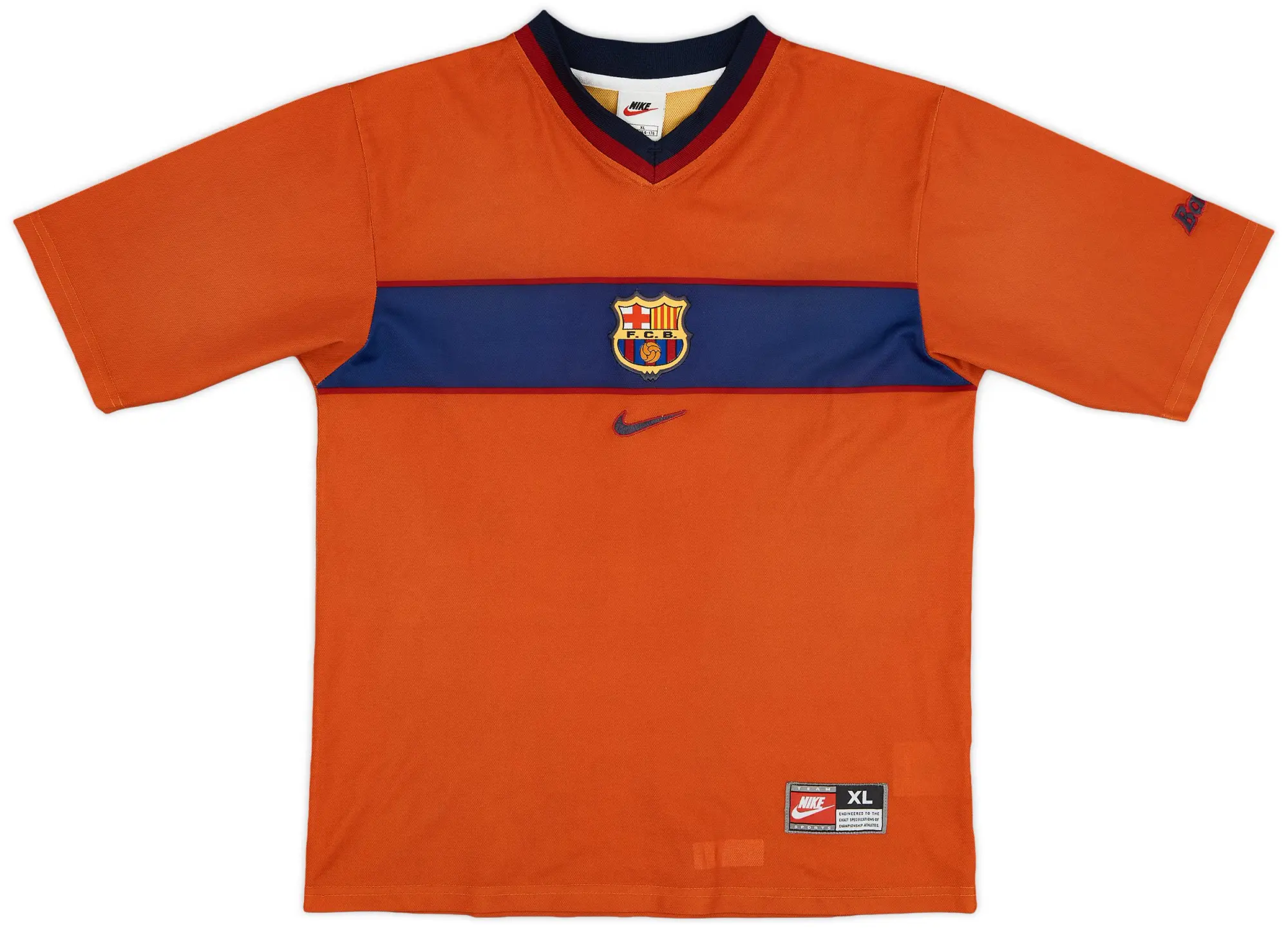 Nike 1998-00 Barcelona Basic Third Shirt - 8/10 - (XL.Boys)