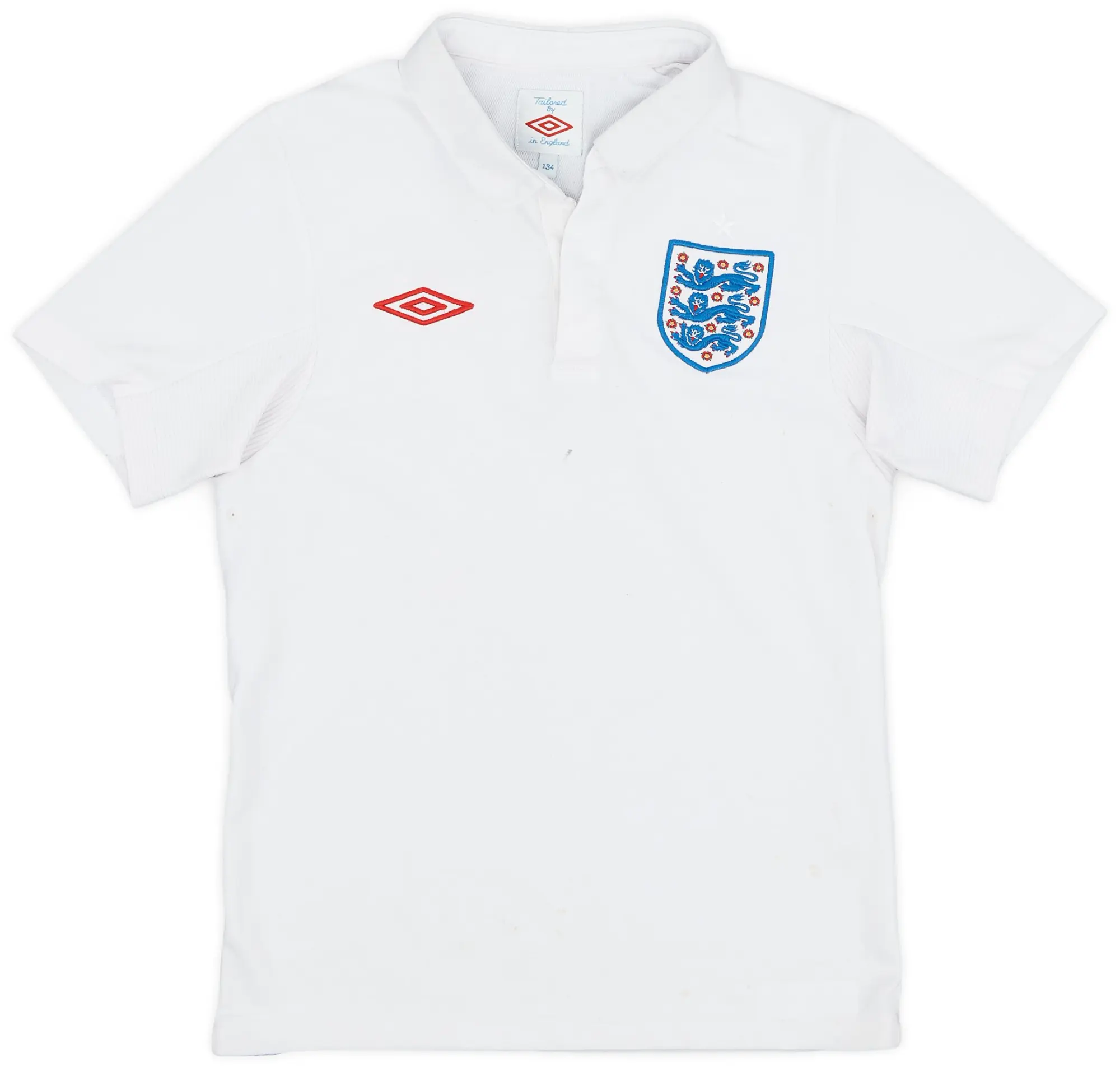 Umbro 2009-10 England Home Shirt - 6/10 - (S.Boys)