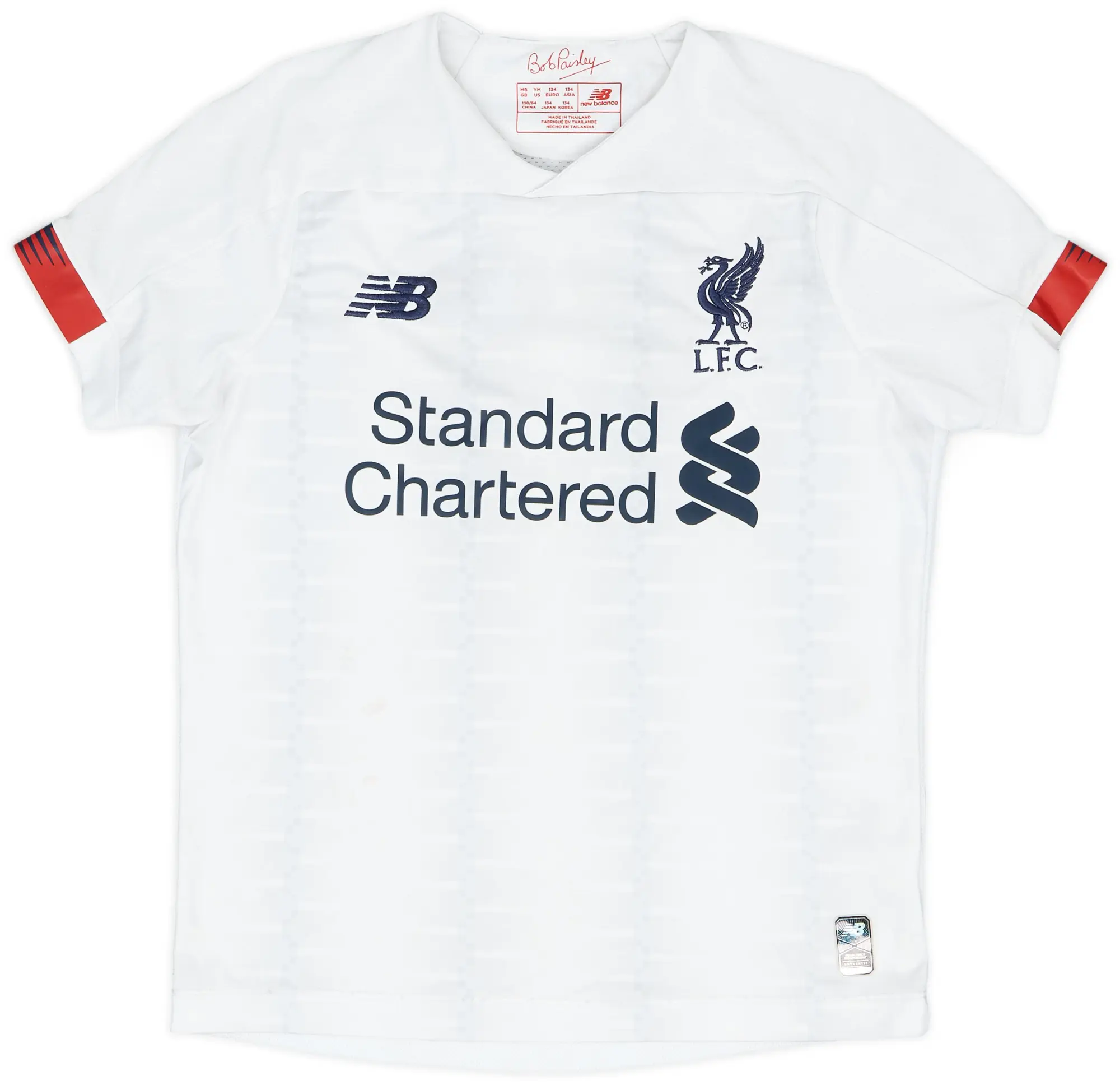 NewBalance 2019-20 Liverpool Away Shirt - 5/10 - (M.Boys)