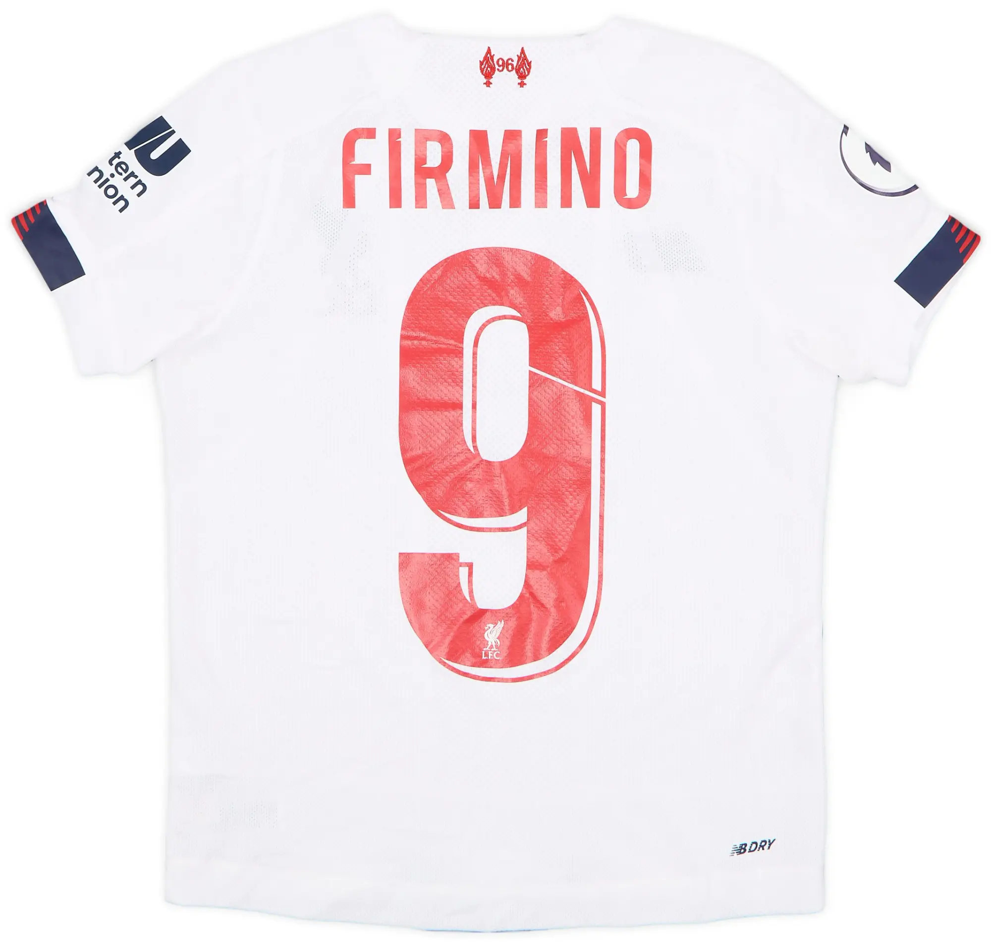 NewBalance 2019-20 Liverpool Away Shirt Firmino #9 - 7/10 - (S.Boys)