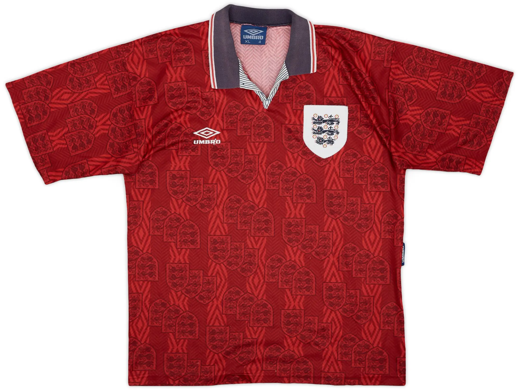 Umbro 1993-95 England Away Shirt - 6/10 - (XL)