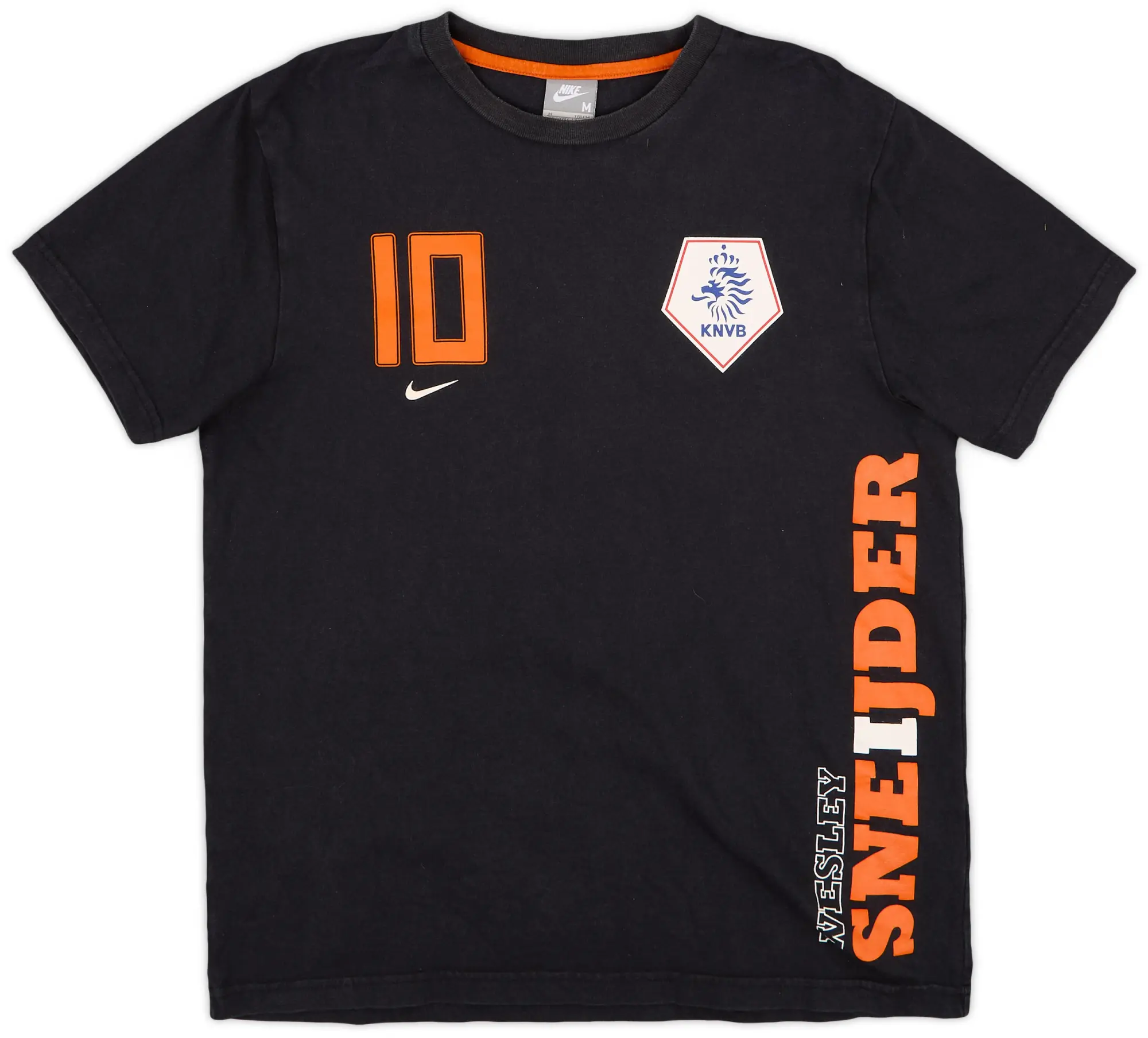 Nike 2008-09 Netherlands Cotton Tee #14 - 6/10 - (L)