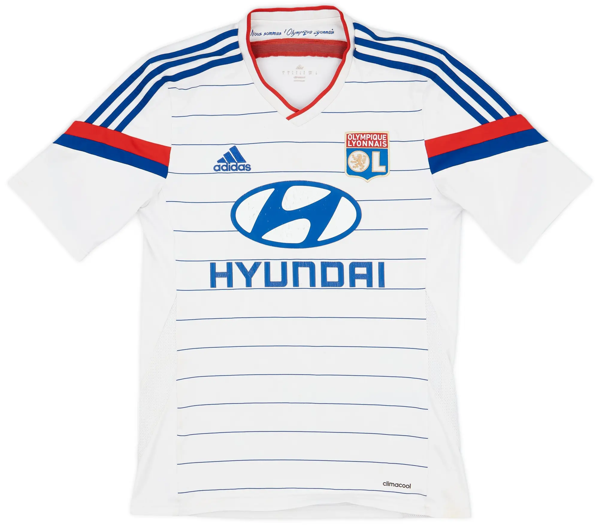 adidas 2014-15 Lyon Home Shirt - 5/10 - (S)