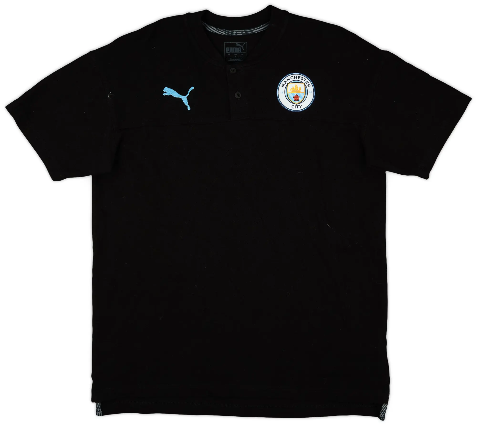 2019-20 Manchester City Puma Polo Shirt - 9/10 - (L)