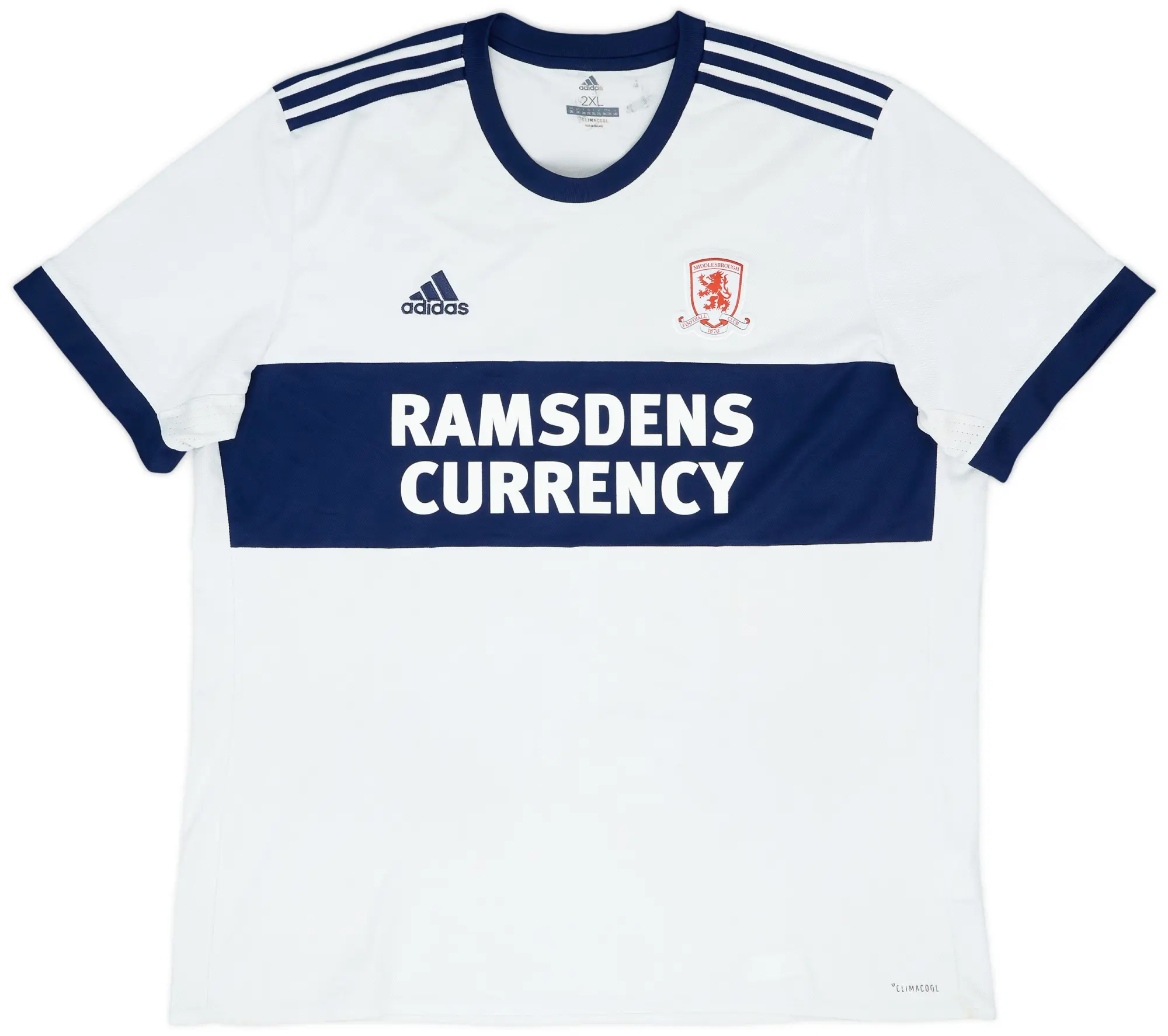 adidas 2017-18 Middlesbrough Away Shirt - 5/10 - (XXL)