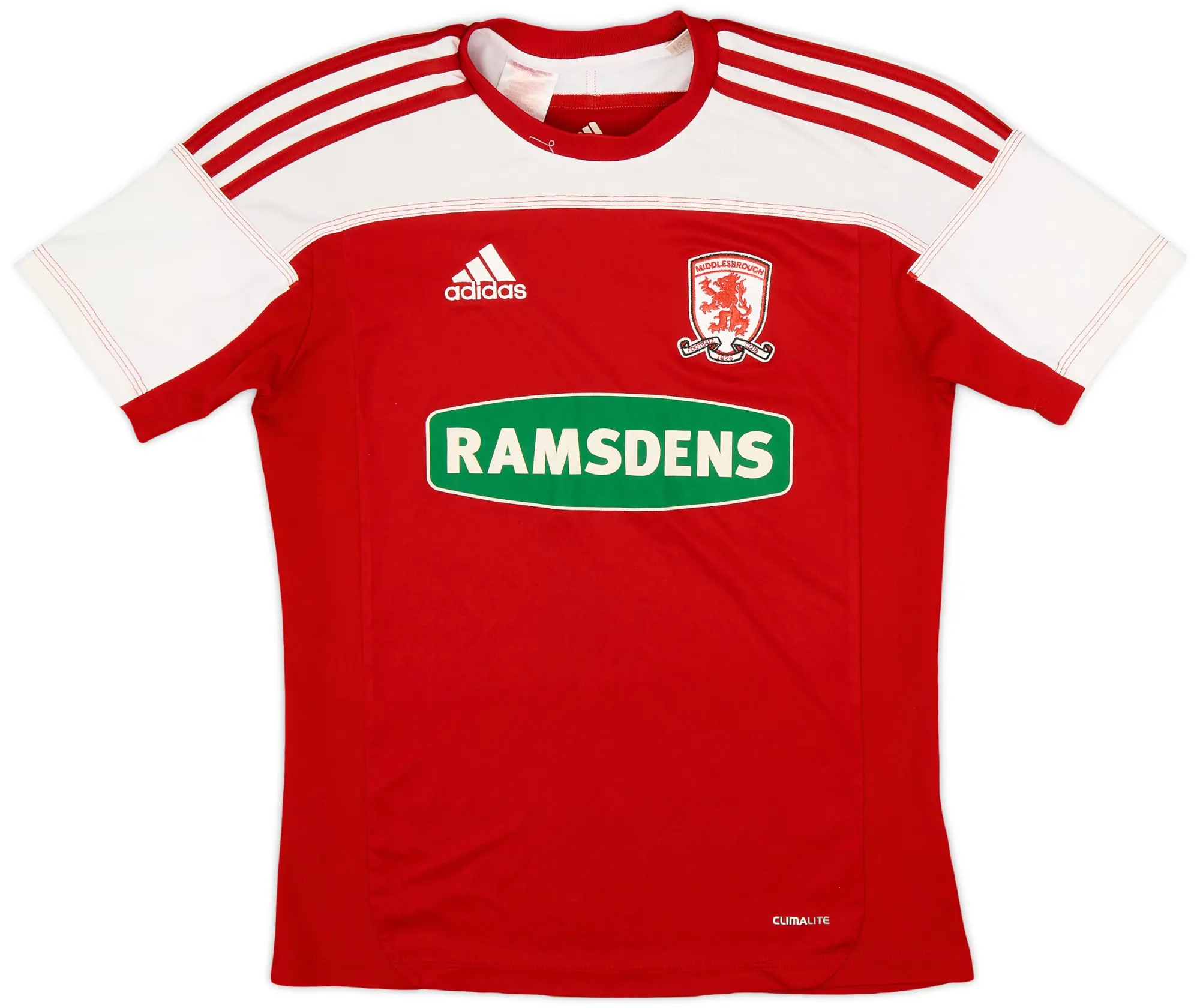 adidas 2011-12 Middlesbrough Home Shirt - 7/10 - (XL.Boys)