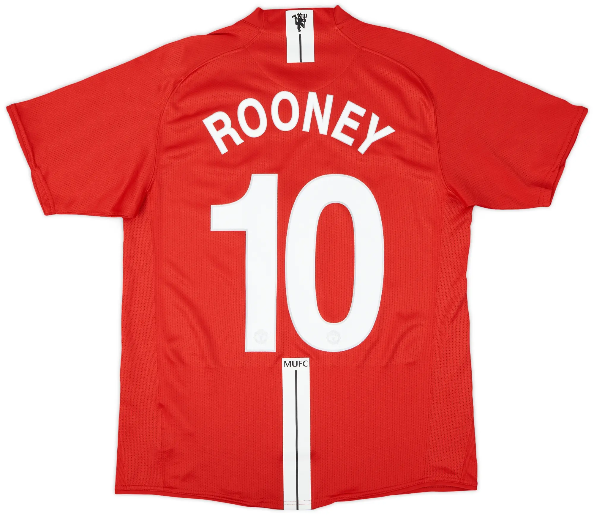 Nike 2007-09 Manchester United Home Shirt Rooney #10 - 9/10 - (M)