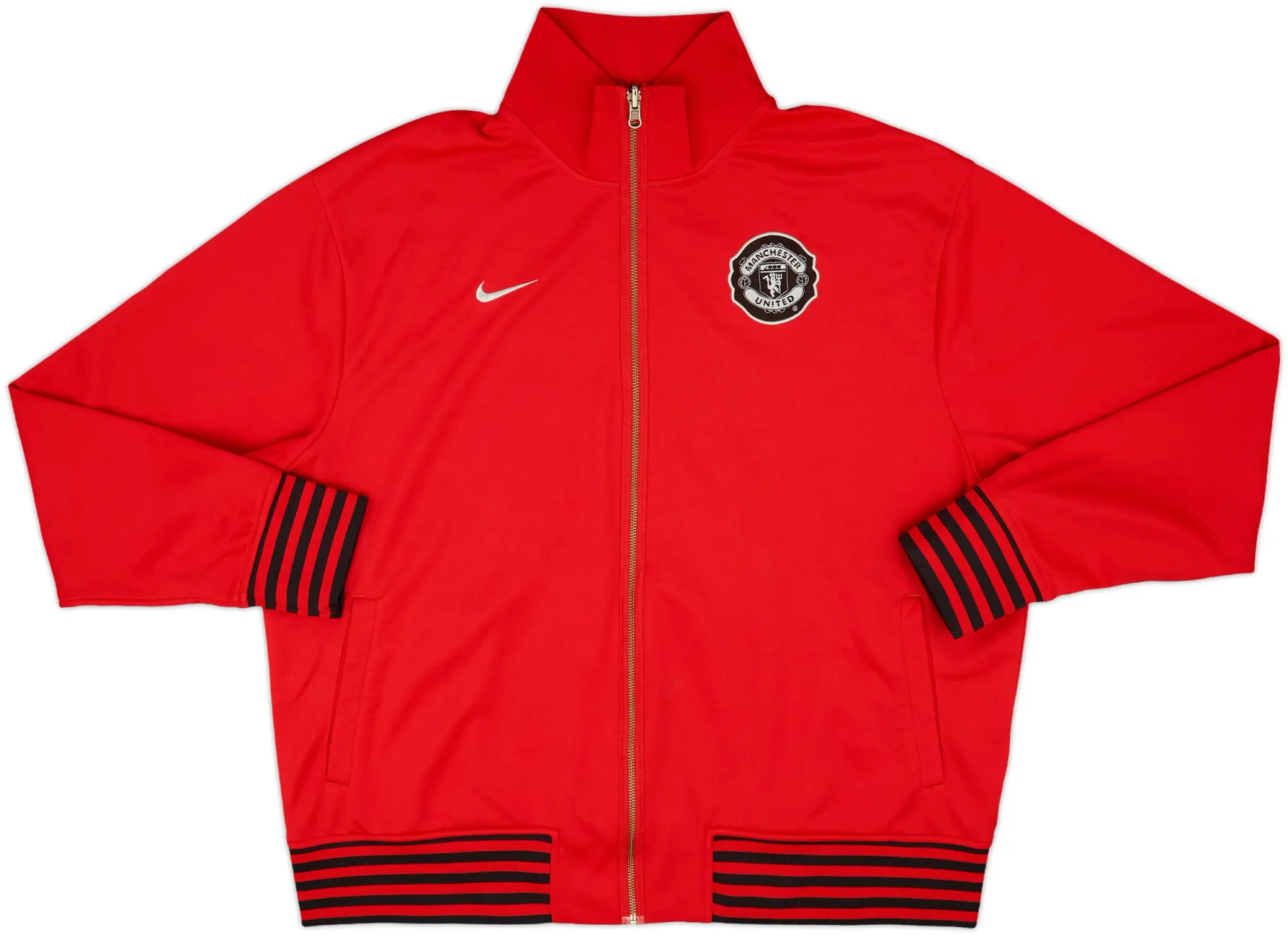 2010-11 Manchester United Nike Track Jacket - 8/10 - (L)