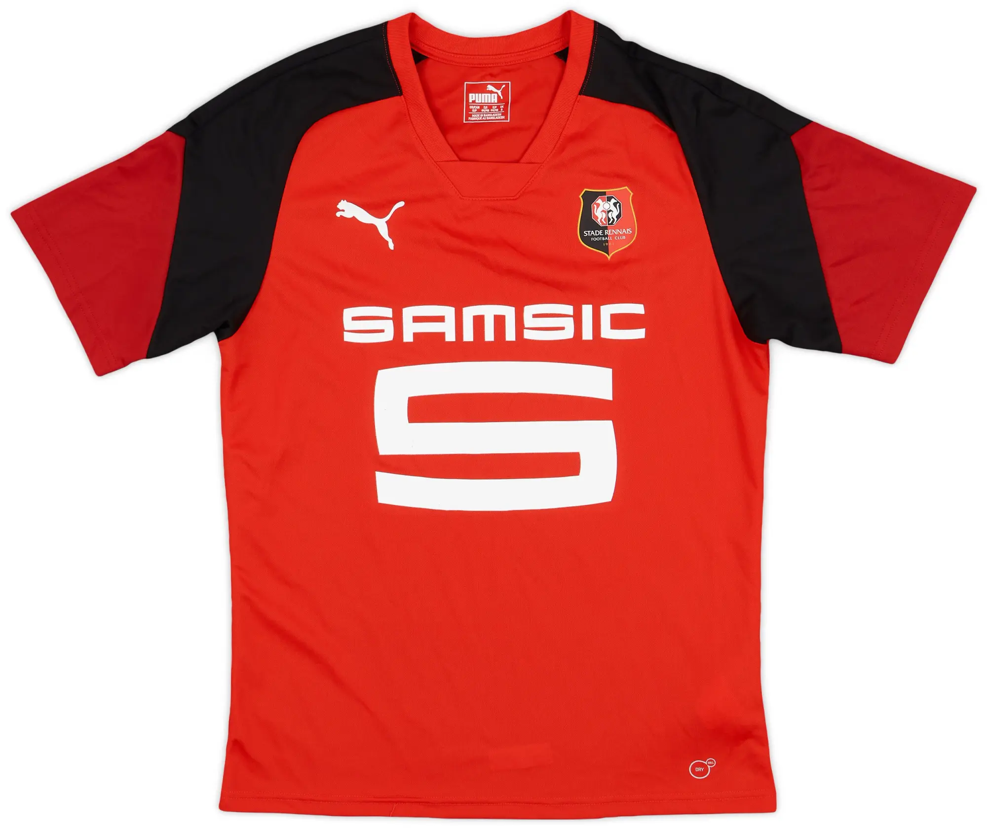 2017-18 Stade Rennais Puma Training Shirt - 9/10 - (S)