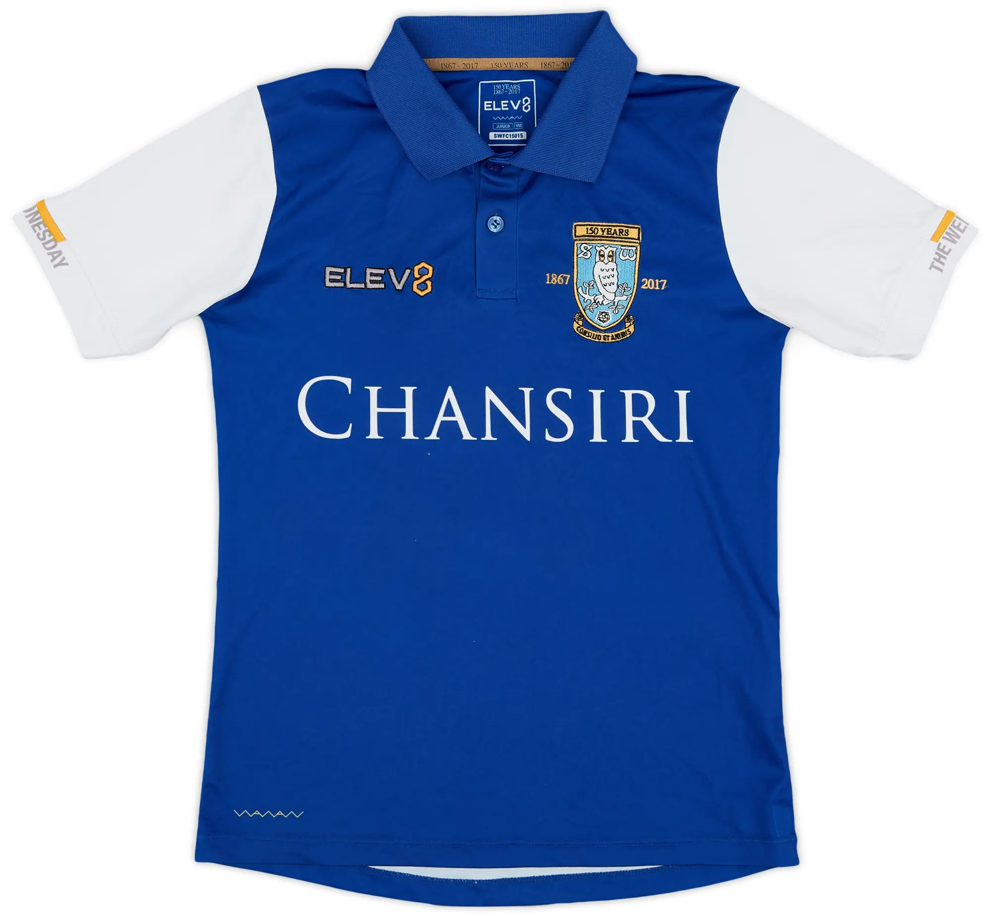 2017-18 Sheffield Wednesday Home Shirt - 8/10 - (M.Boys)