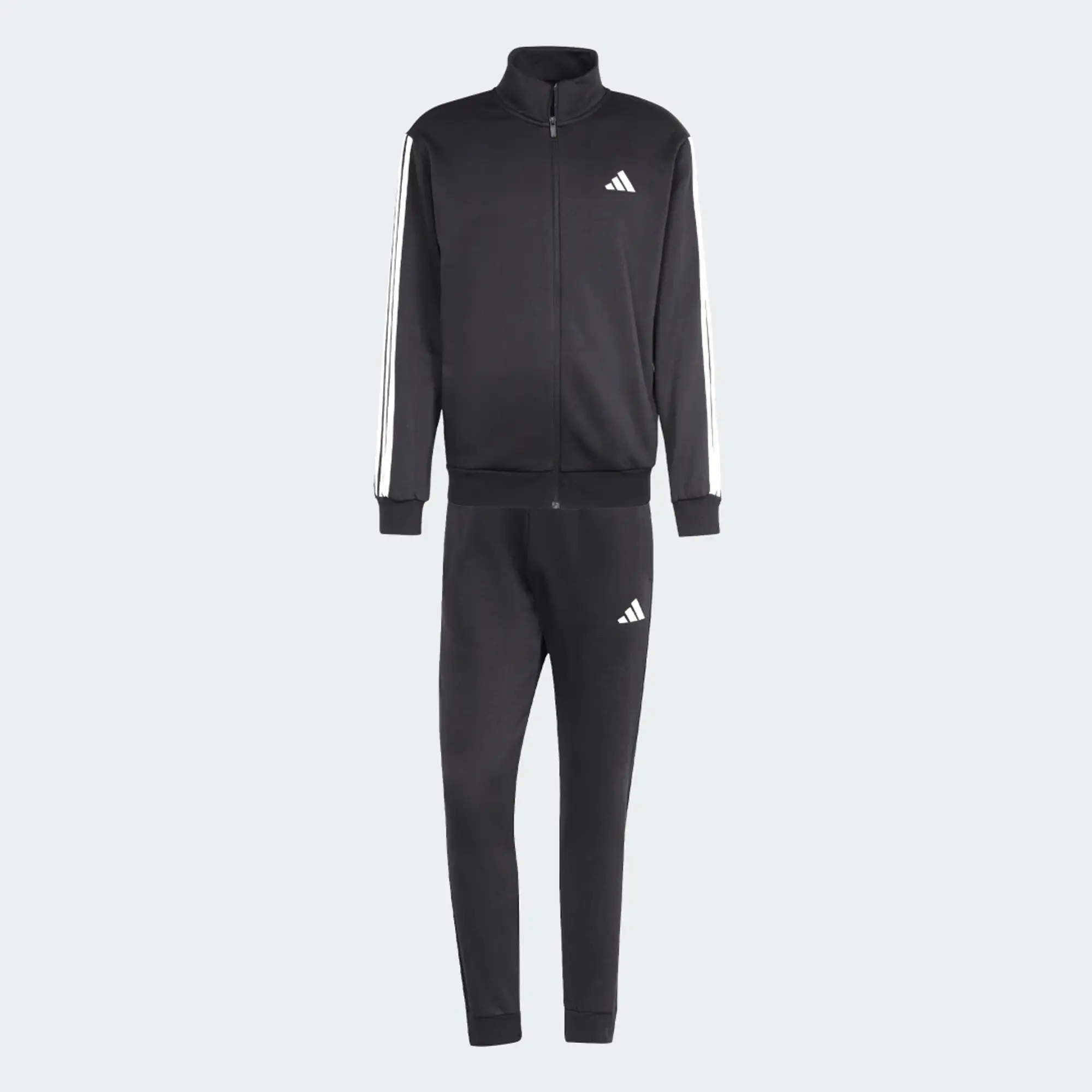 adidas Men Sportswear Basic 3 Stripes Fleece Track Suit