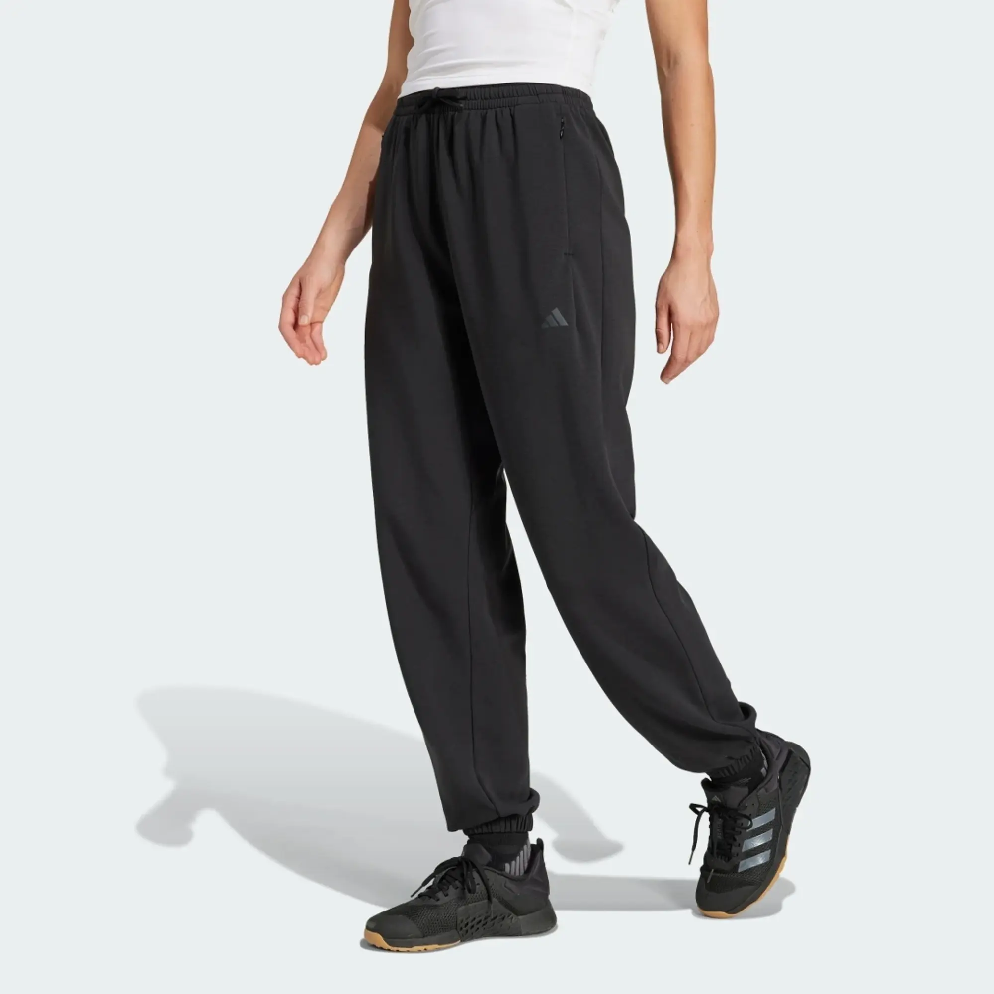 Adidas Performance Designed For Training Warm-Up Pants In Black