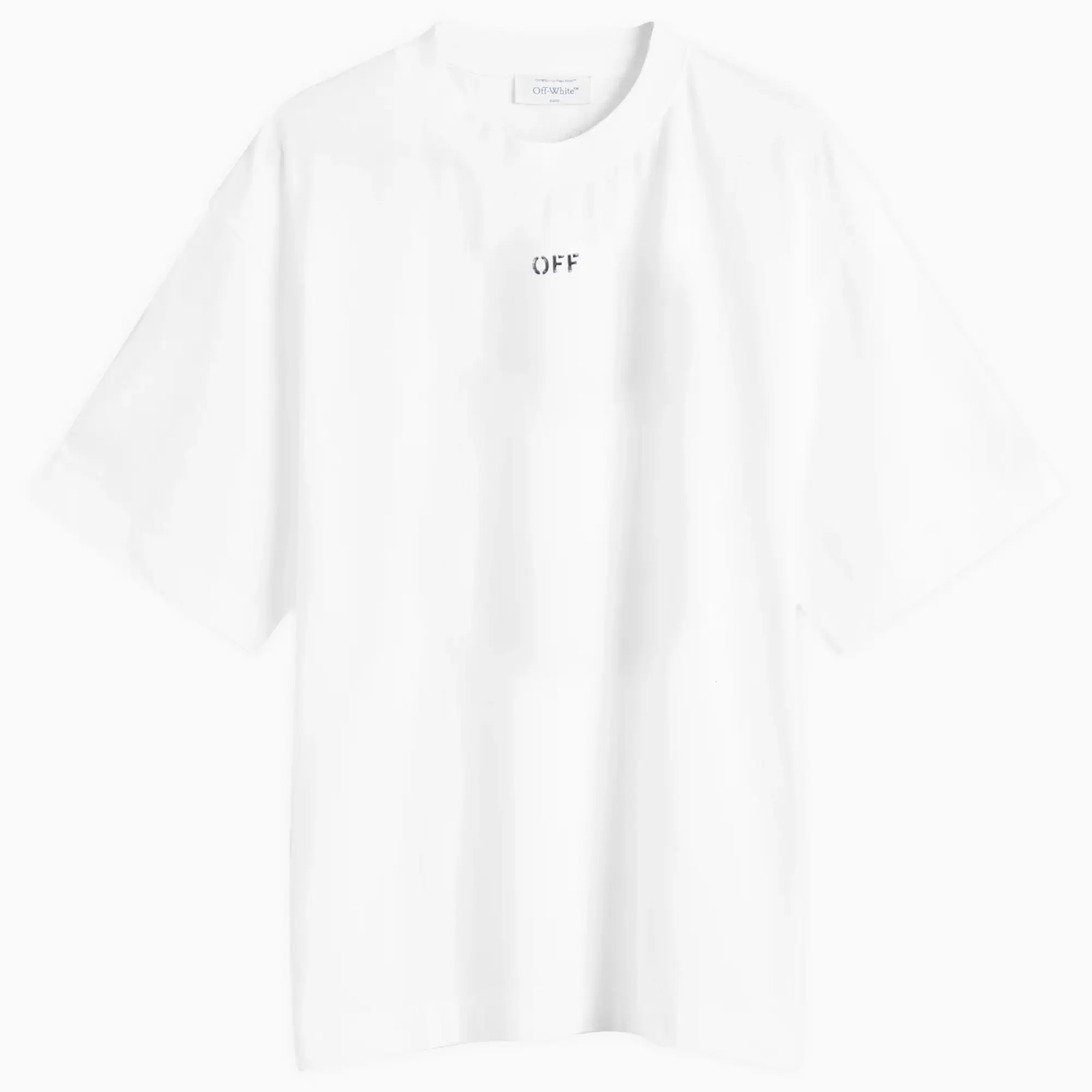 Off-White Men's Vibe Arrow Skate T-Shirt White/Black