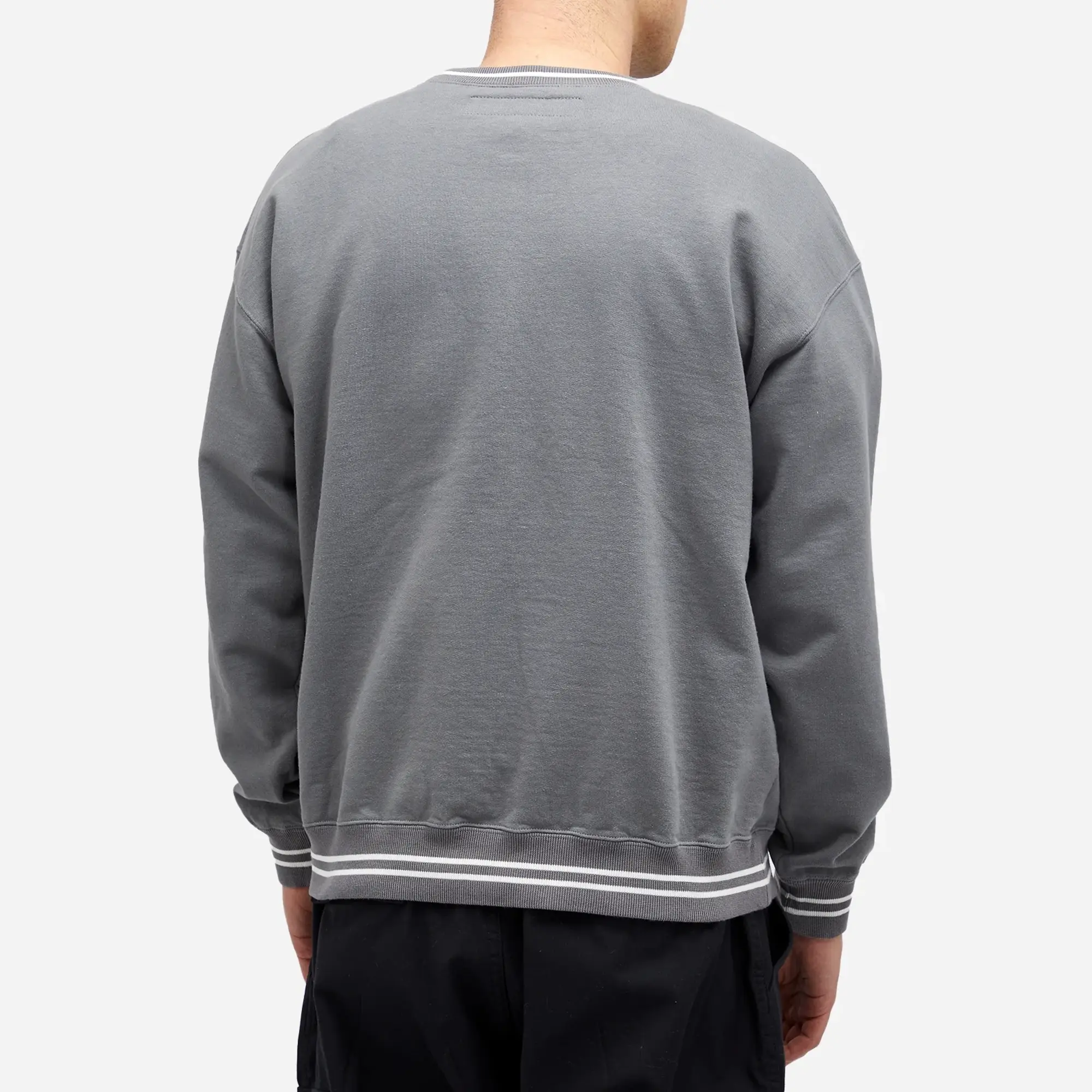 Neighborhood Men's College Sweatshirt Grey