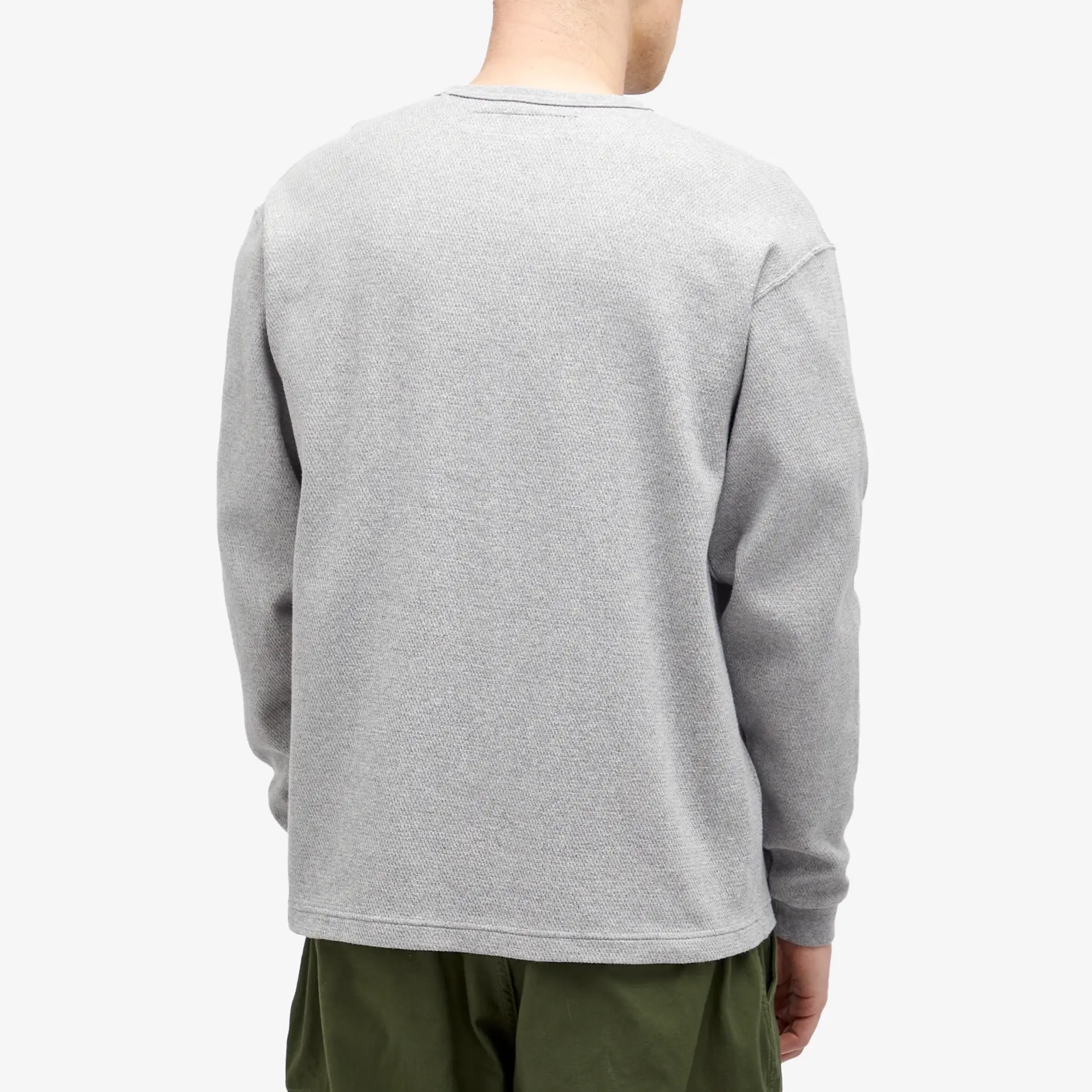 Neighborhood Men's Honeycomb Lightweight Sweatshirt Grey