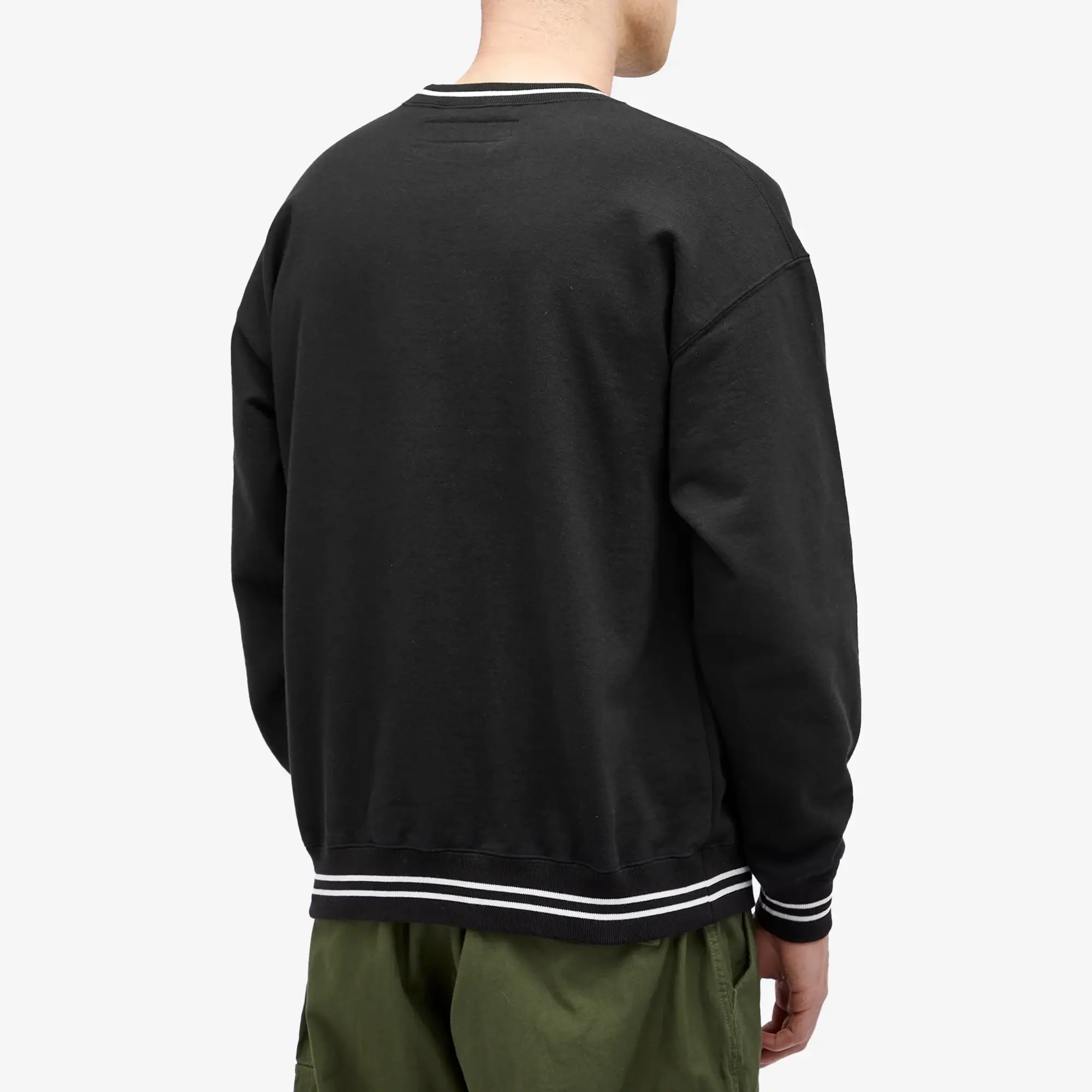 Neighborhood Men's College Sweatshirt Black