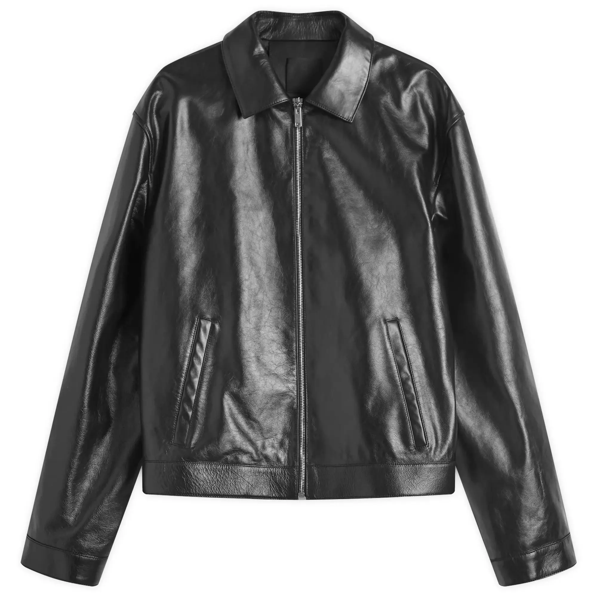 Givenchy Men's Classic Zip Blouson Jacket Black