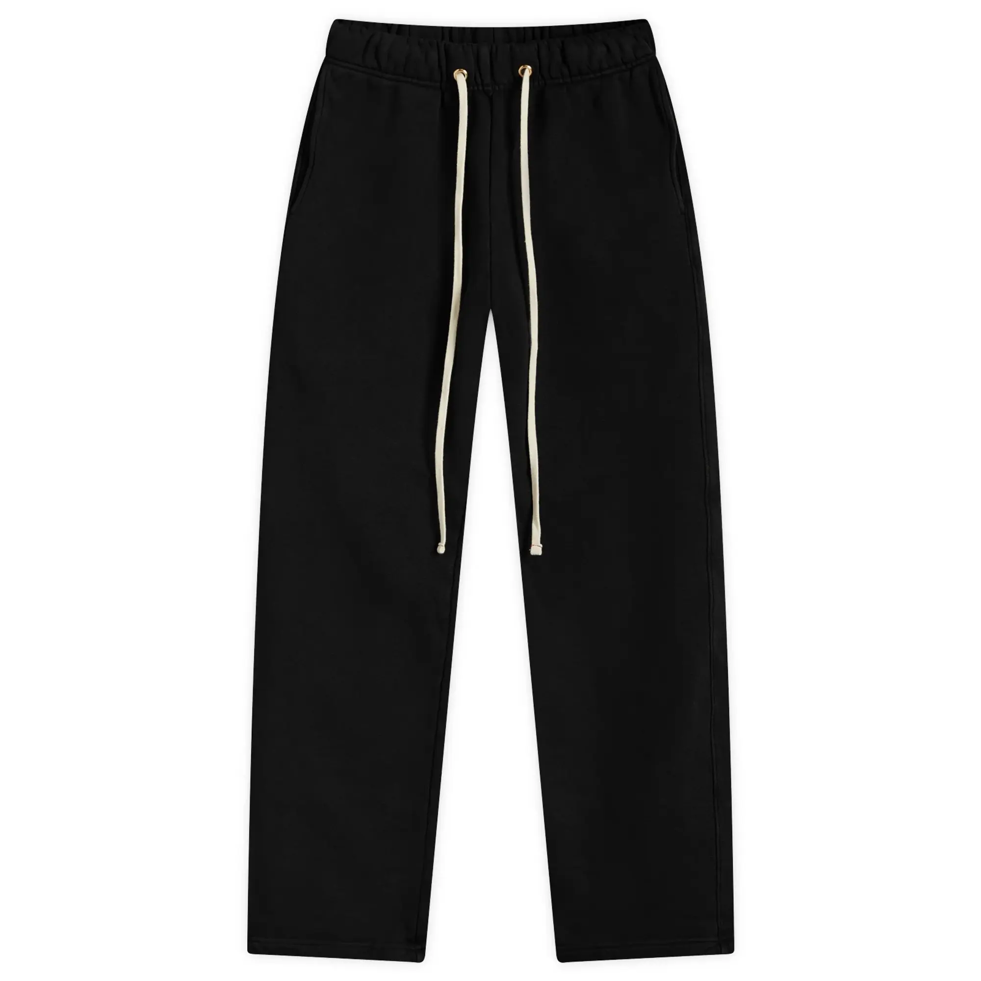 Les Tien Men's Heavyweight Classic Pants Jet Black