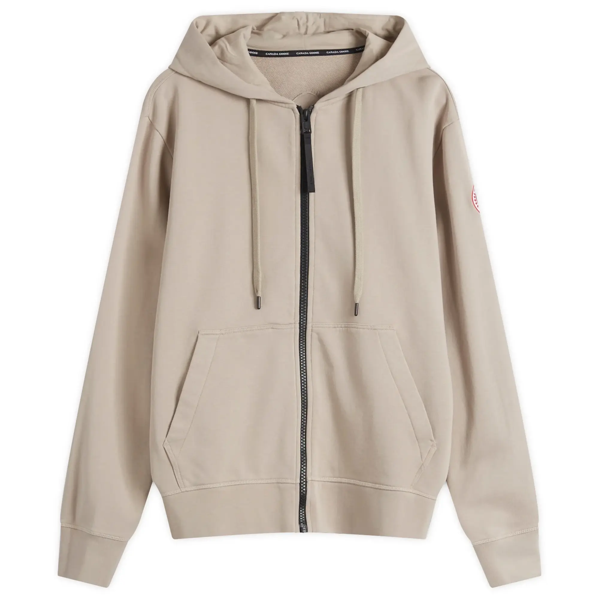 Canada Goose Men's Huron Full Zip Hoodie Limestone