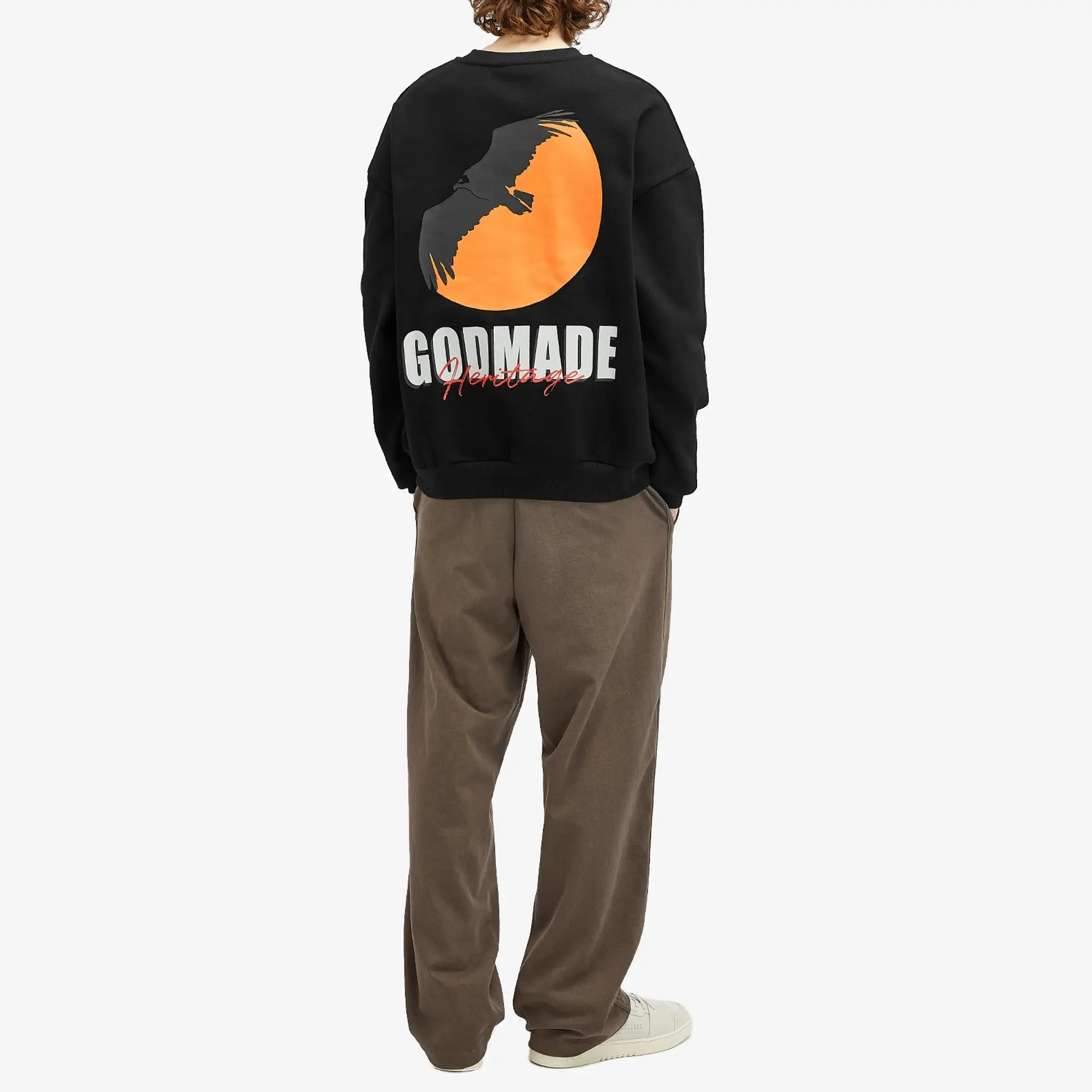 God Made Men's Heritage Sweatshirt Black