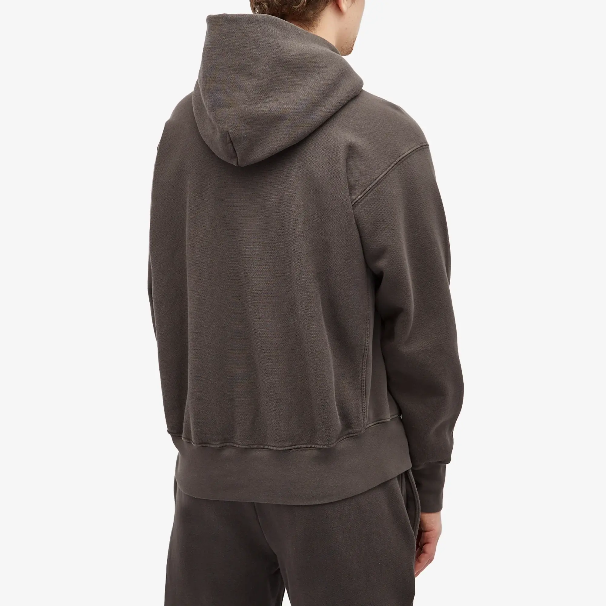 Les Tien Men's Heavyweight Hoodie Vintage Black