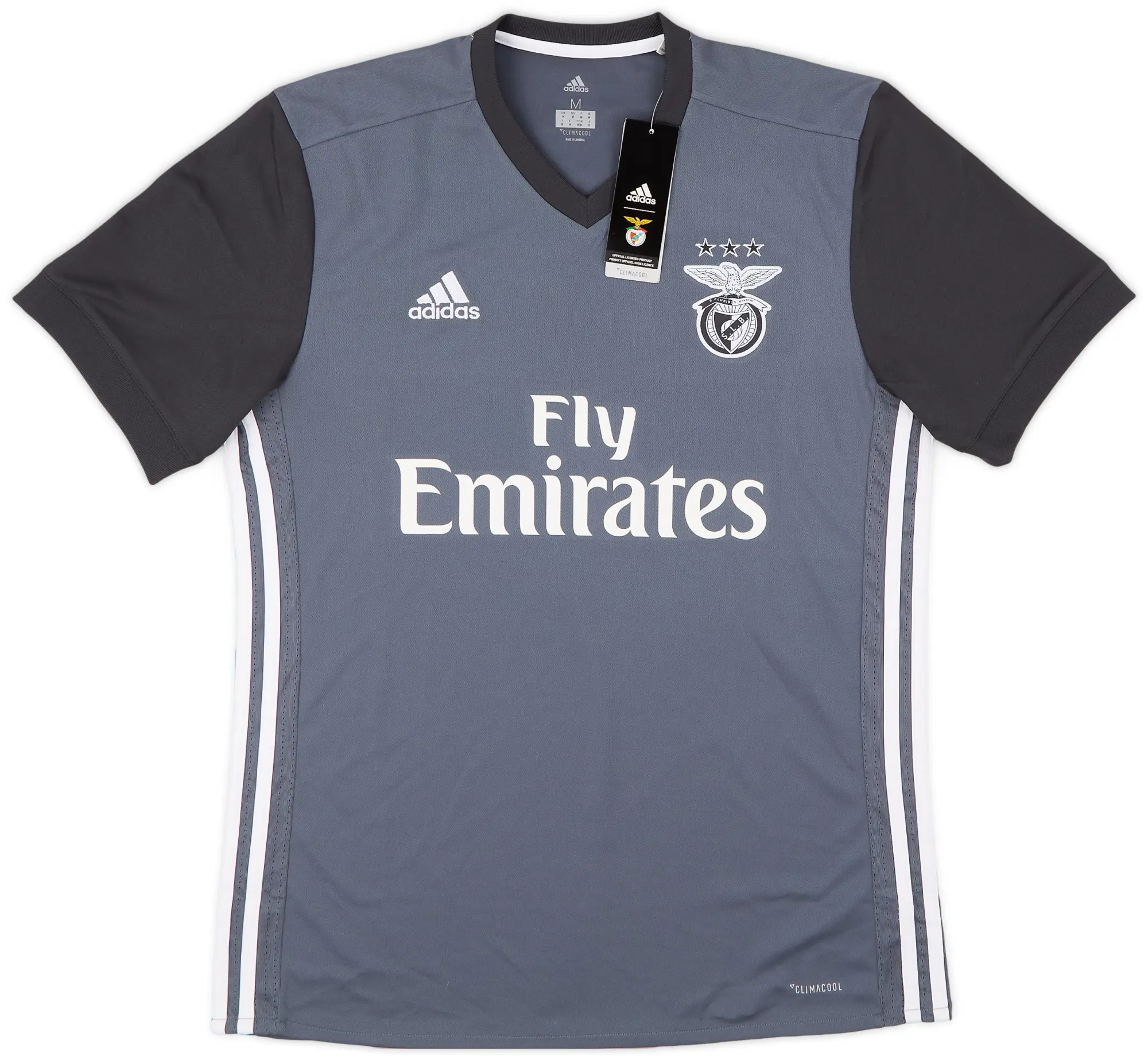 adidas 2017-18 Benfica Away Shirt Raul #9 (M)